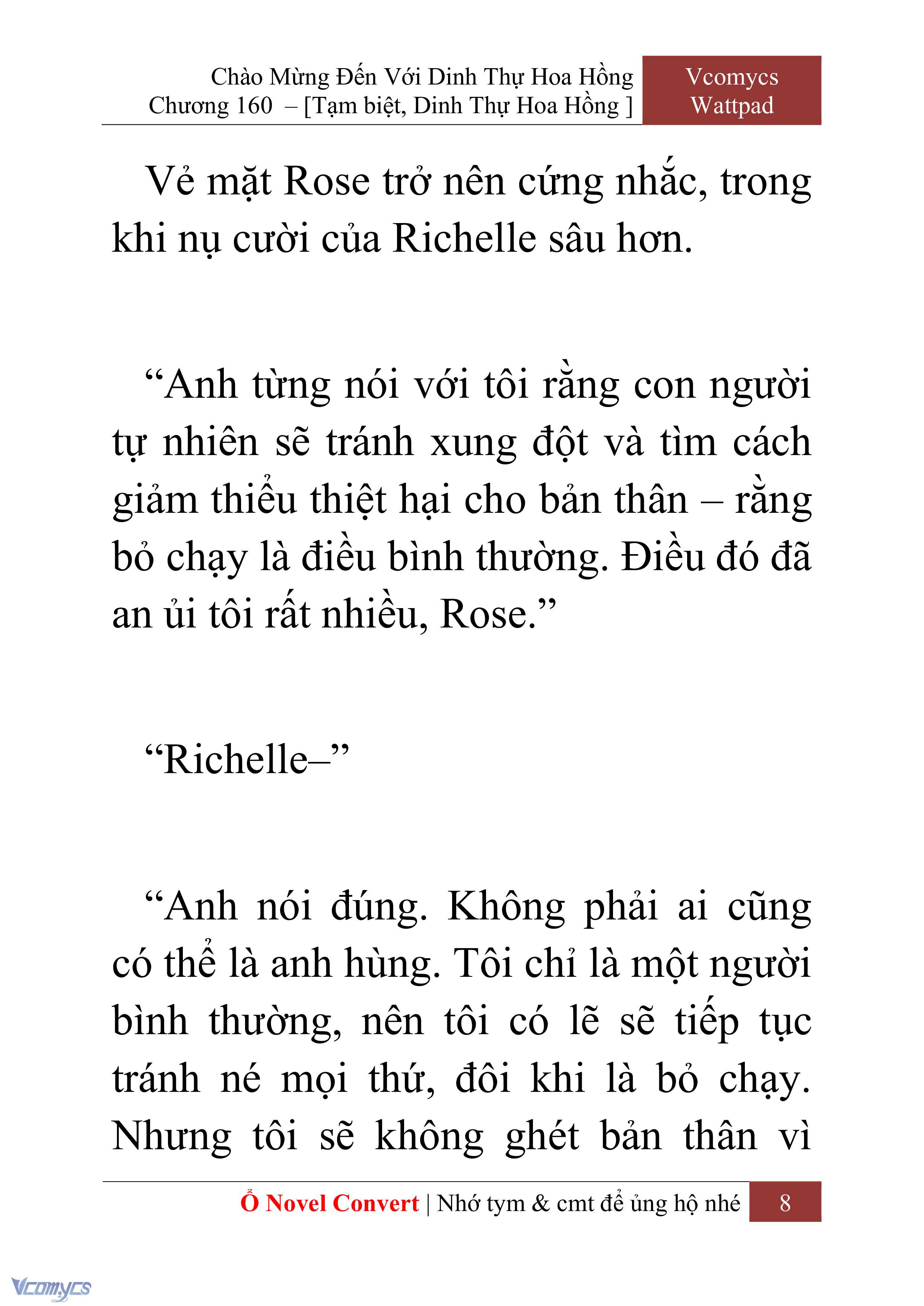[Novel] Chào Mừng Đến Với Dinh Thự Hoa Hồng Chap 160 - Trang 2