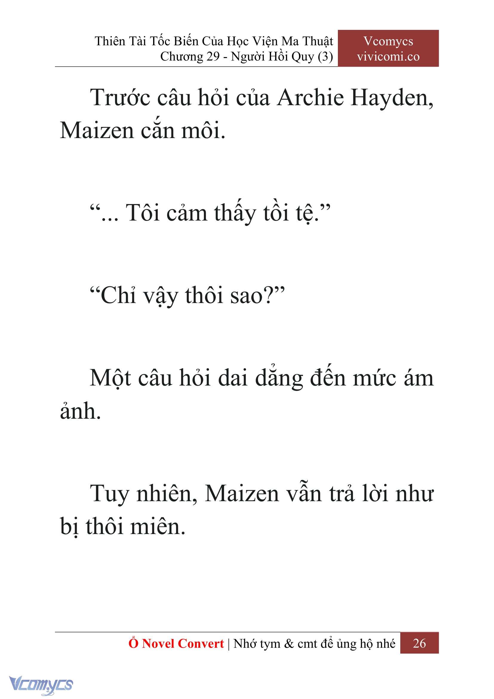 [Novel] Thiên Tài Tốc Biến Của Học Viện Ma Thuật Chap 29 - Trang 2