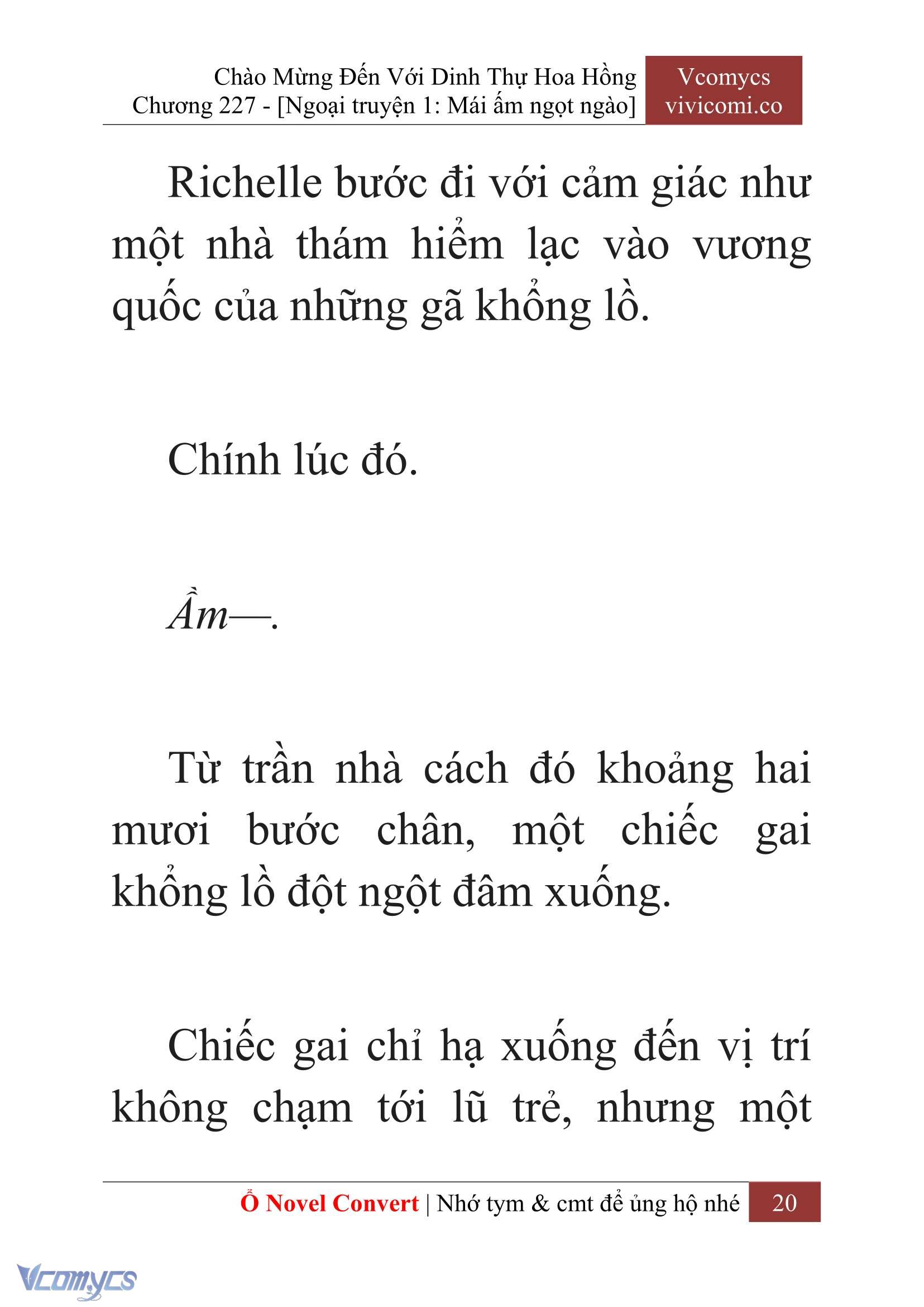 [Novel] Chào Mừng Đến Với Dinh Thự Hoa Hồng Chap 227 - Trang 2