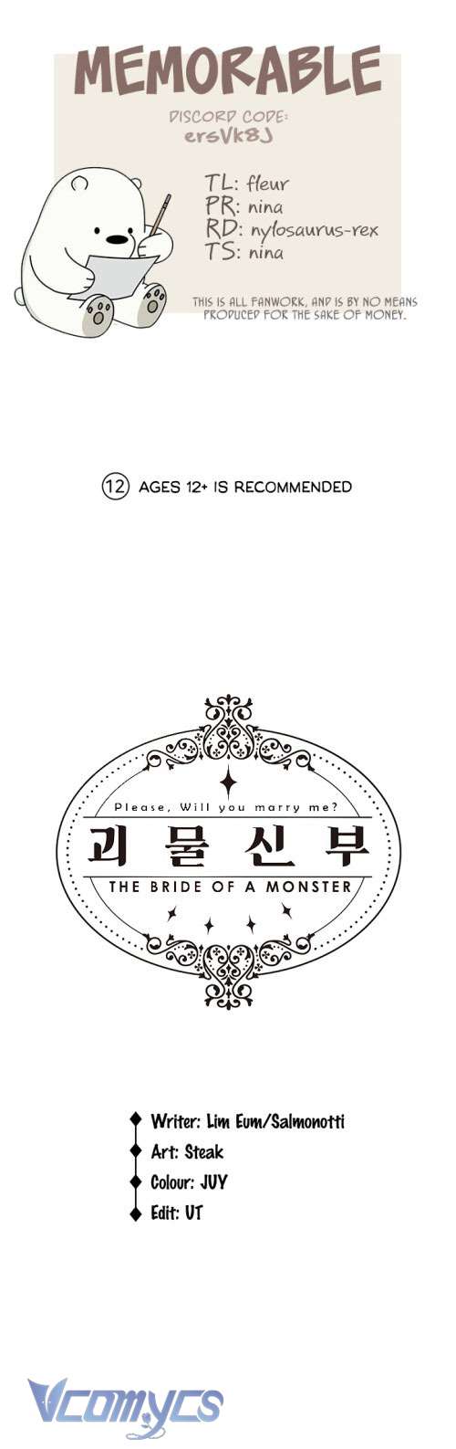 Cô Dâu Của Quái Vật Chap 5 - Trang 3