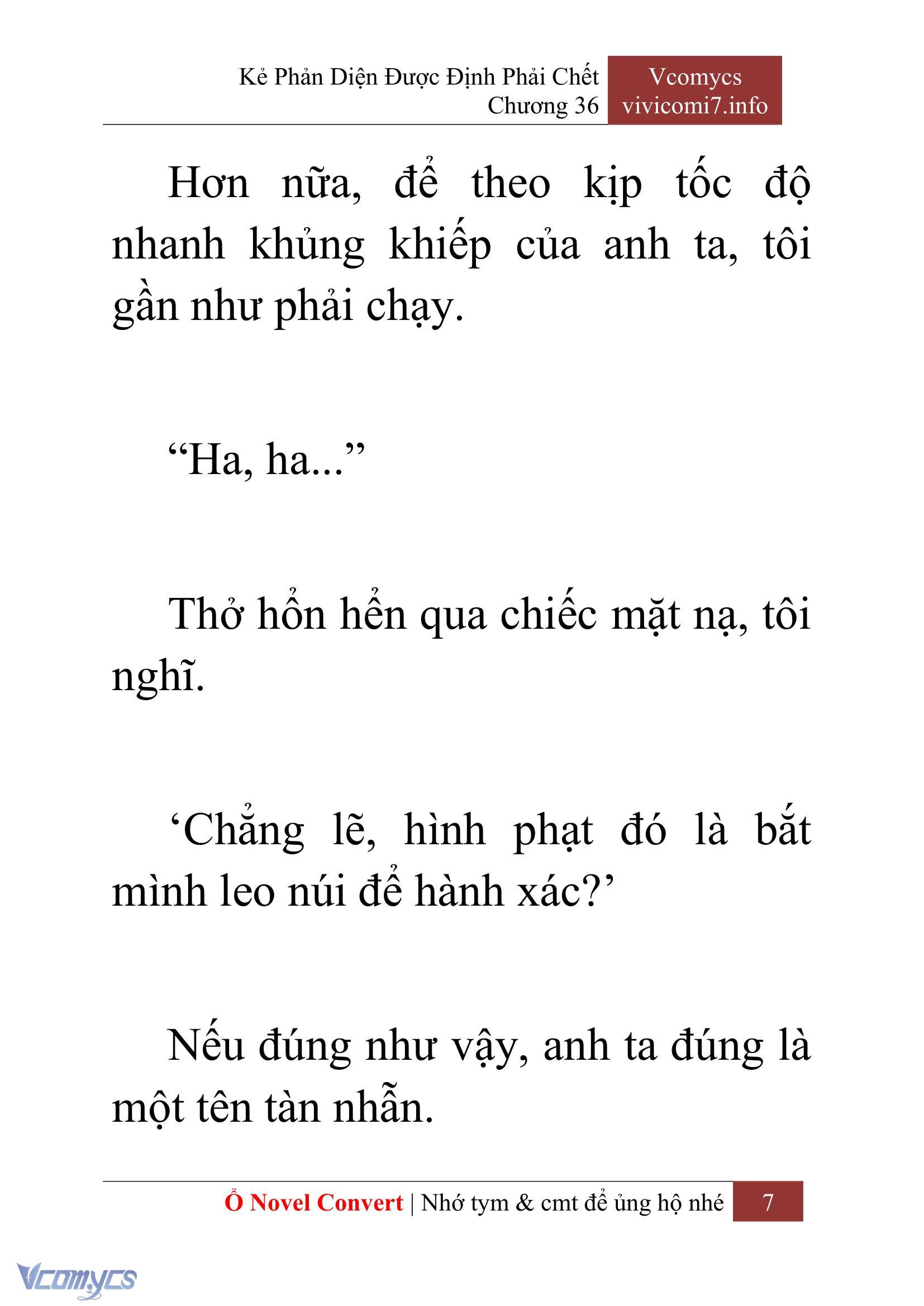 [Novel] Kẻ Phản Diện Được Định Phải Chết Chap 36 - Next Chap 37