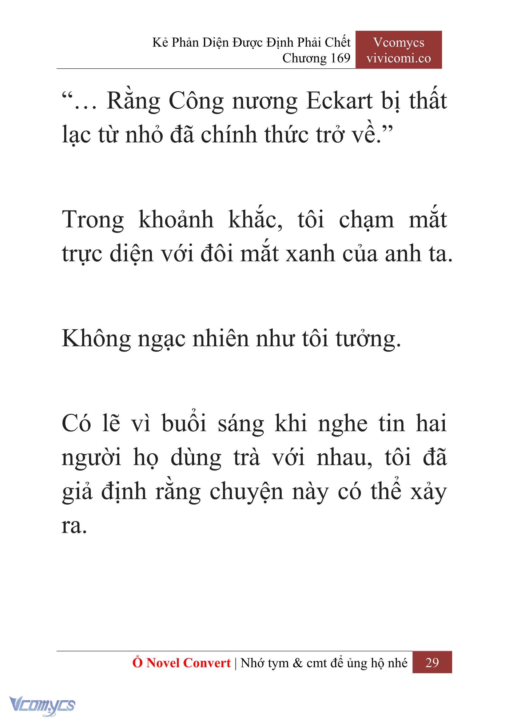 [Novel] Kẻ Phản Diện Được Định Phải Chết Chap 169 - Trang 2