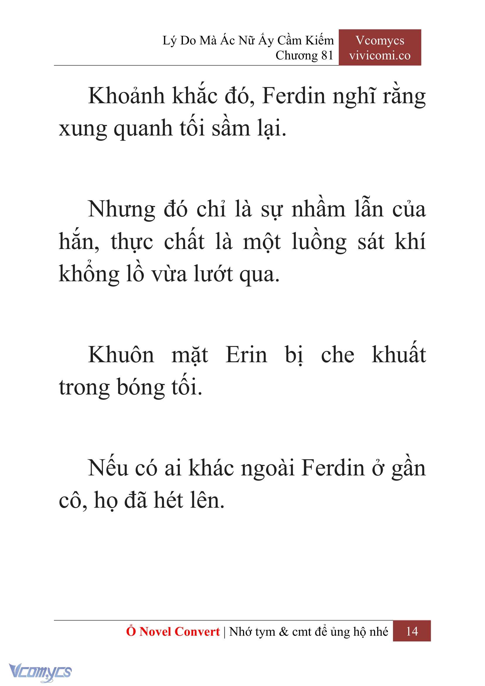 [Novel] Lý Do Mà Ác Nữ Ấy Cầm Kiếm Chap 81 - Next Chap 82