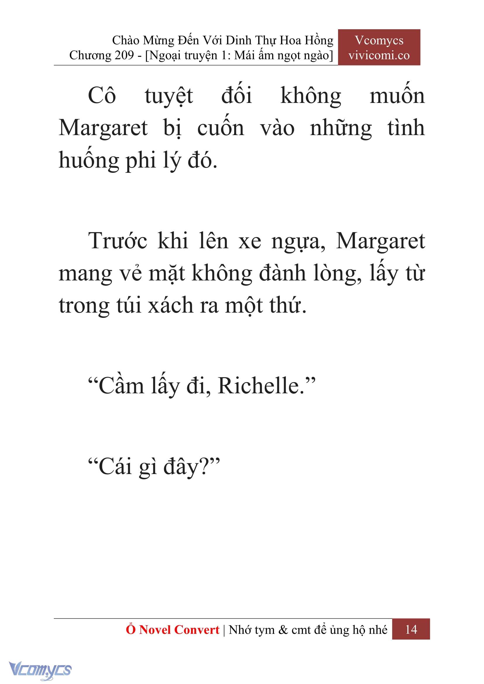 [Novel] Chào Mừng Đến Với Dinh Thự Hoa Hồng Chap 209 - Trang 2