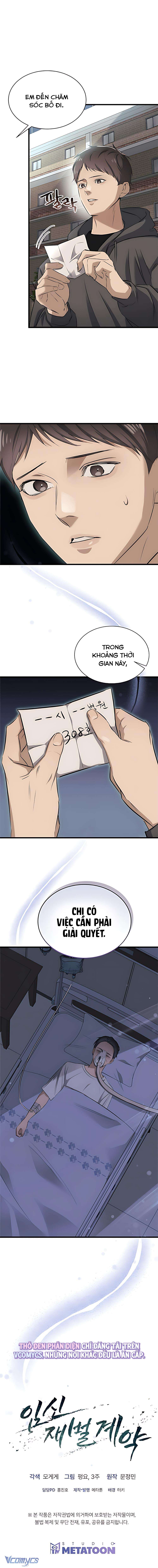 『18+』Hợp Đồng Mang Thai Con Tài Phiệt Chap 2 - Trang 2