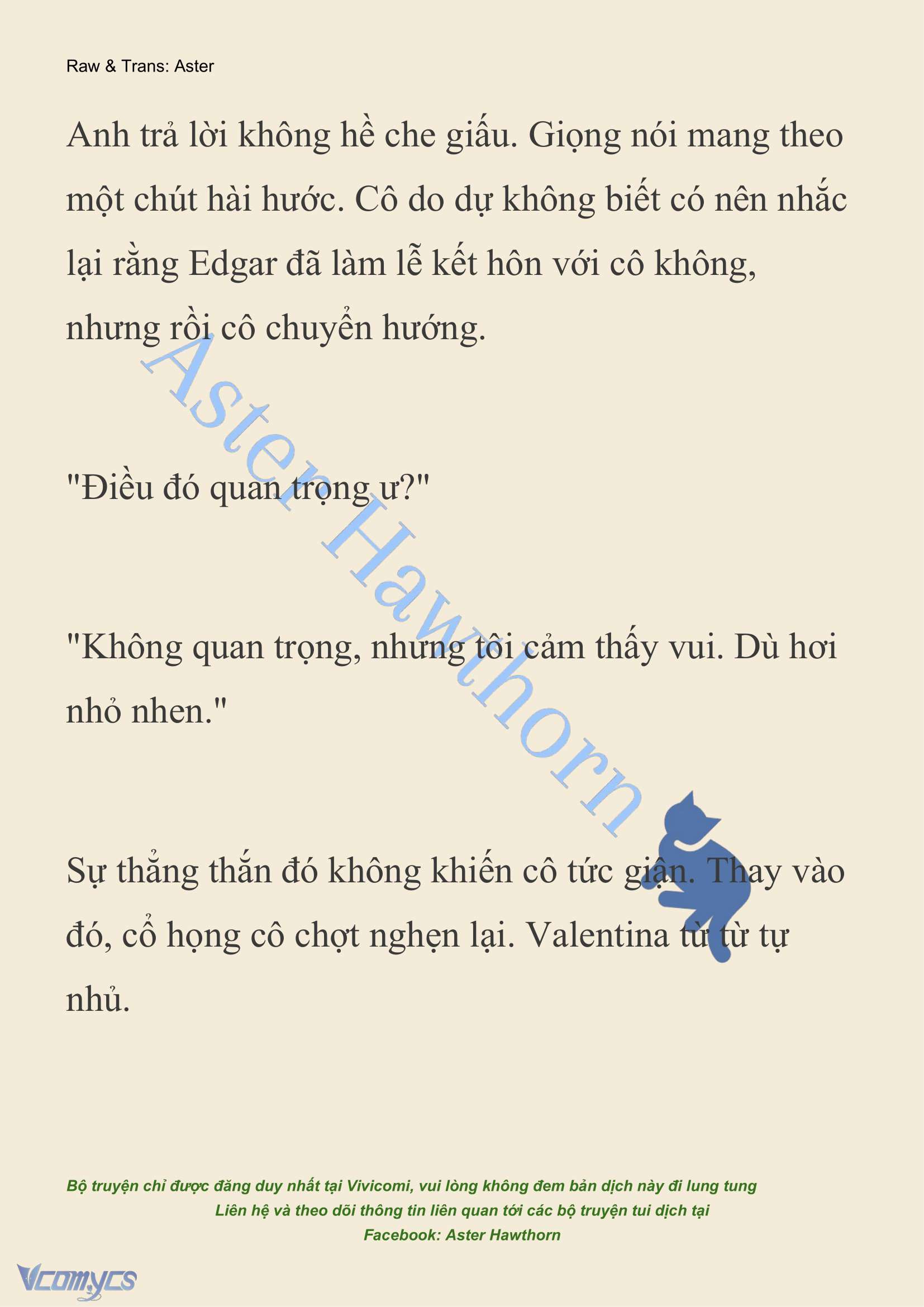 [NOVEL] Thiên Đường Của Valentina Chap 30 - Next Chap 31