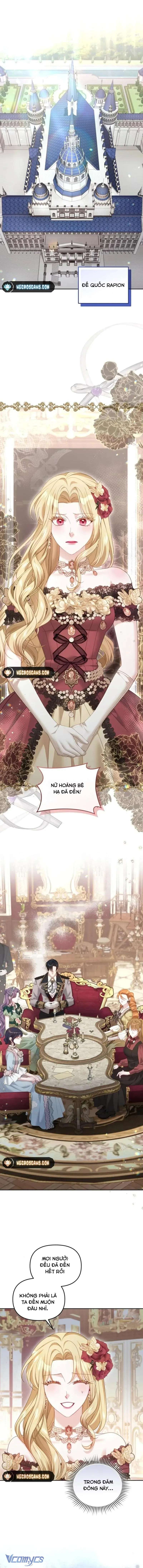 Tôi Đã Trải Qua Đêm Đầu Tiên Dù Chỉ Là Hoàng Hậu Thay Thế Chap 27 - Trang 2