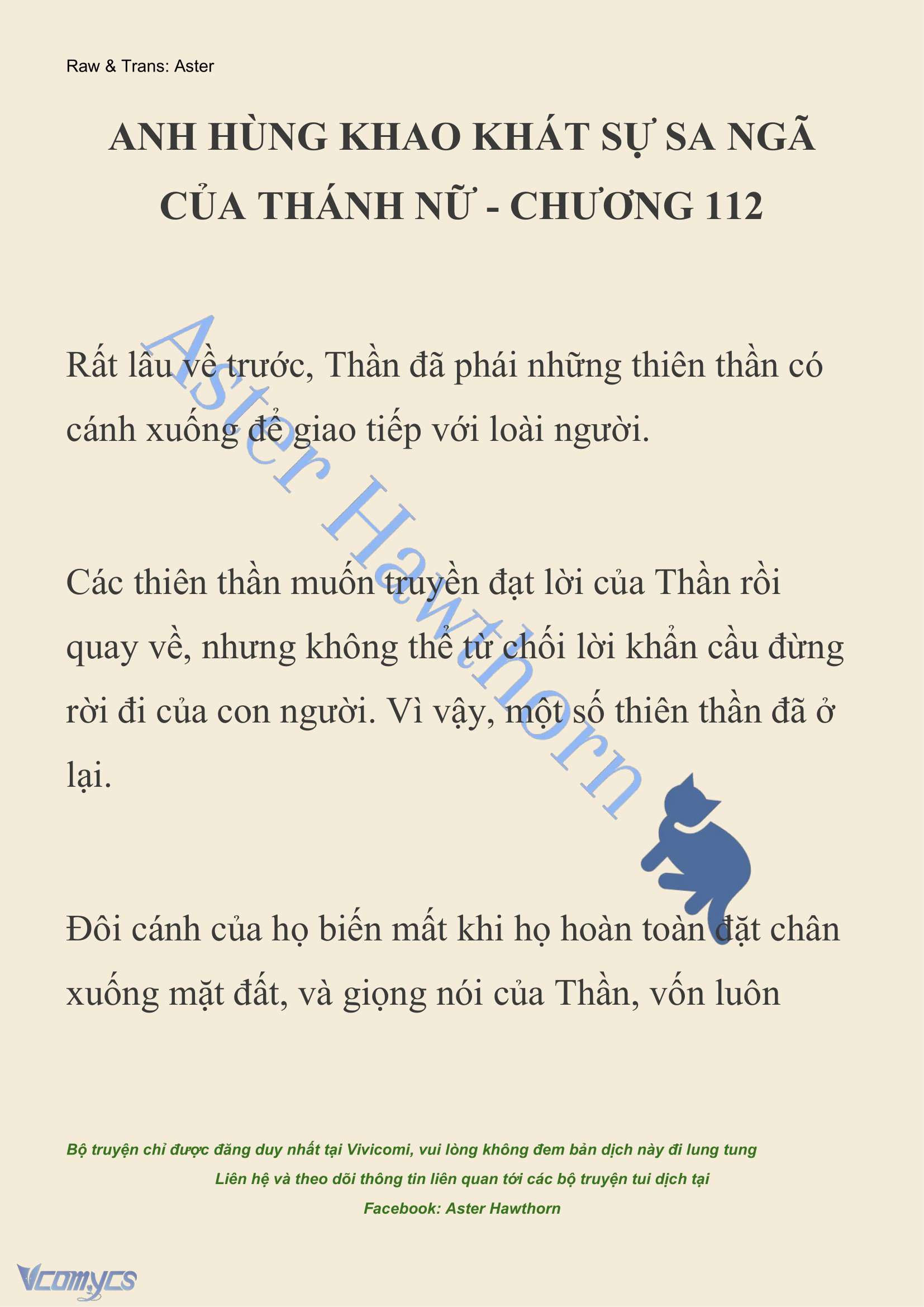 [NOVEL] Anh Hùng Khao Khát Sự Sa Ngã Của Thánh Nữ Chap 112 - Trang 2