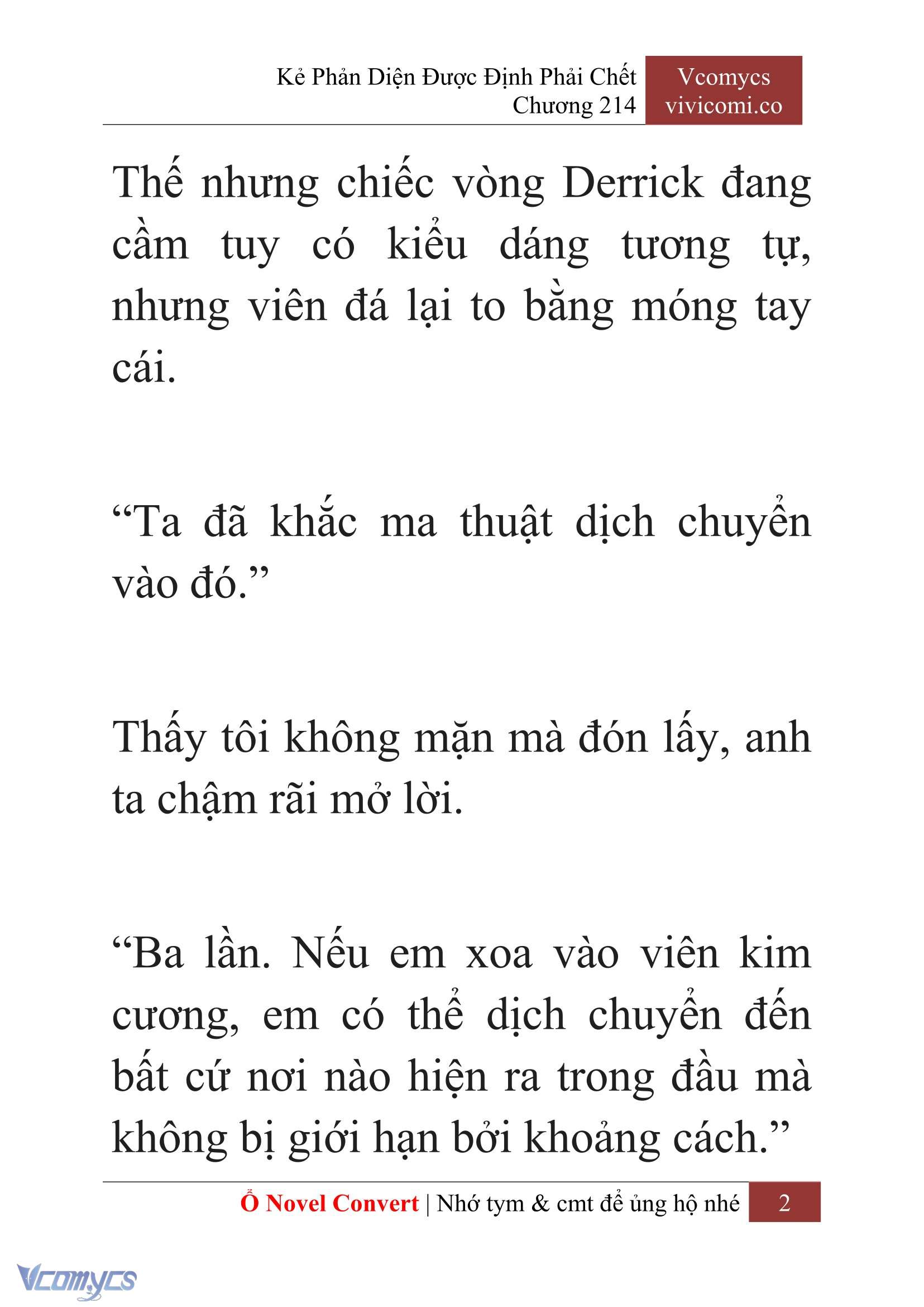 [Novel] Kẻ Phản Diện Được Định Phải Chết Chap 214 - Next Chap 215