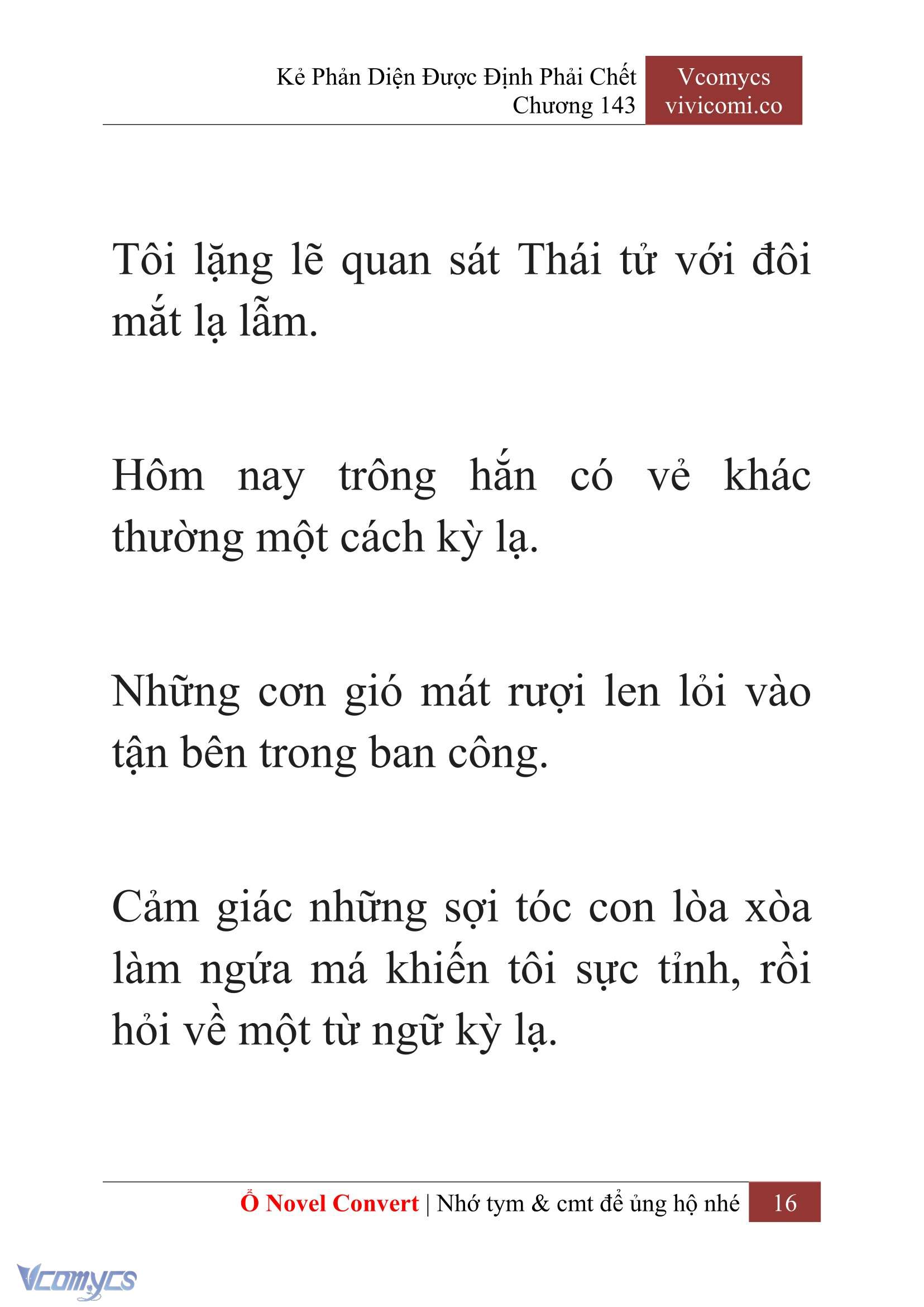 [Novel] Kẻ Phản Diện Được Định Phải Chết Chap 143 - Next Chap 144