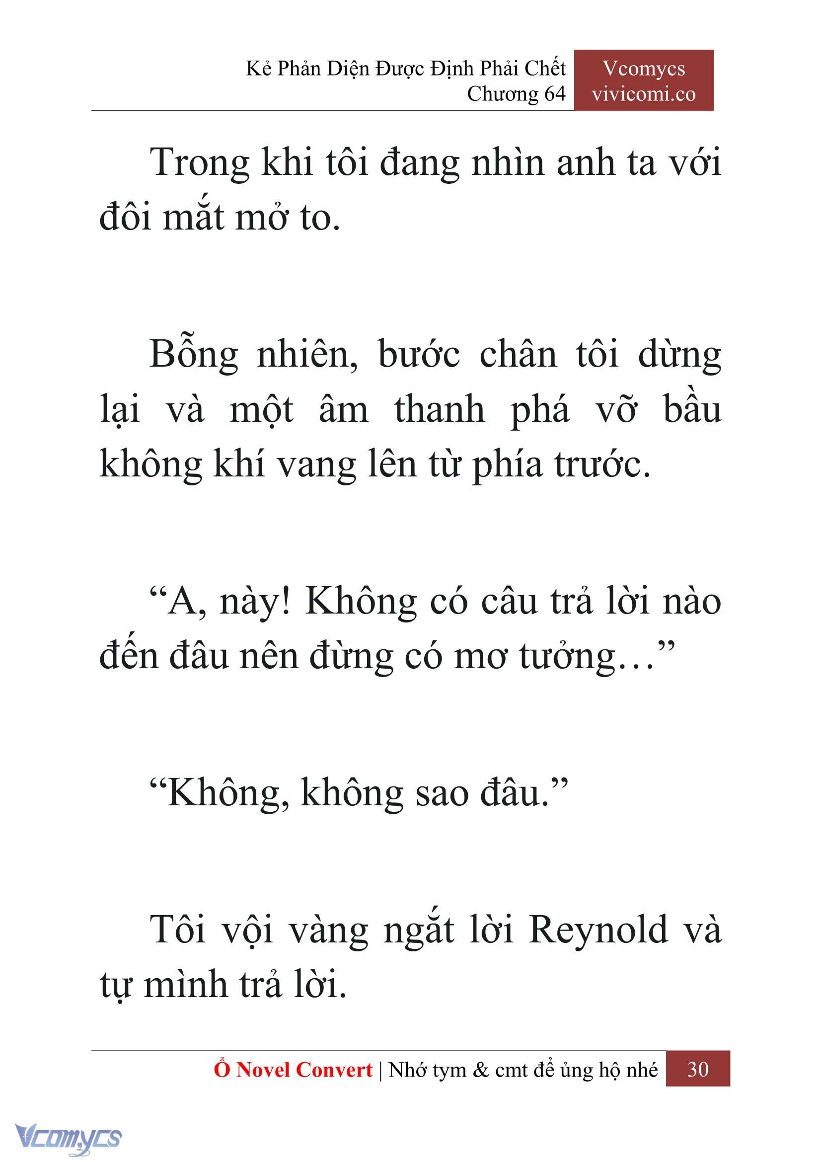 [Novel] Kẻ Phản Diện Được Định Phải Chết Chap 64 - Next Chap 65