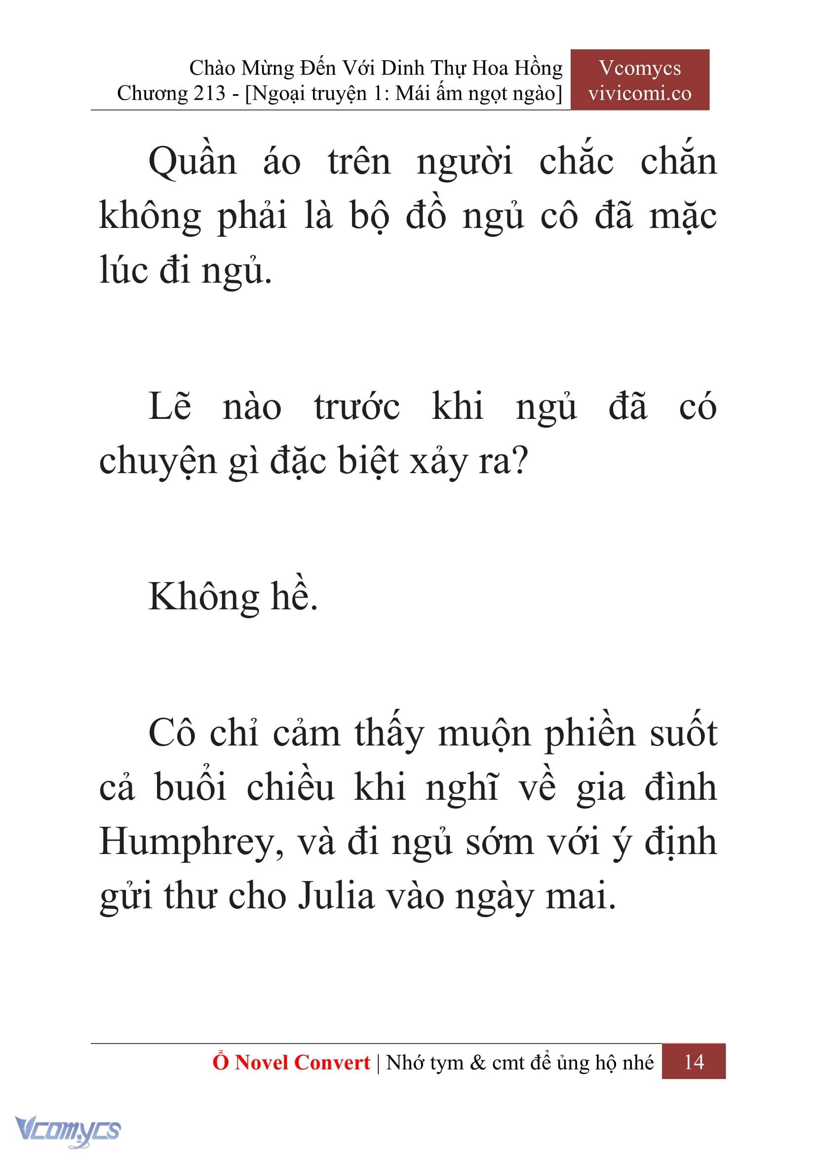 [Novel] Chào Mừng Đến Với Dinh Thự Hoa Hồng Chap 213 - Trang 2