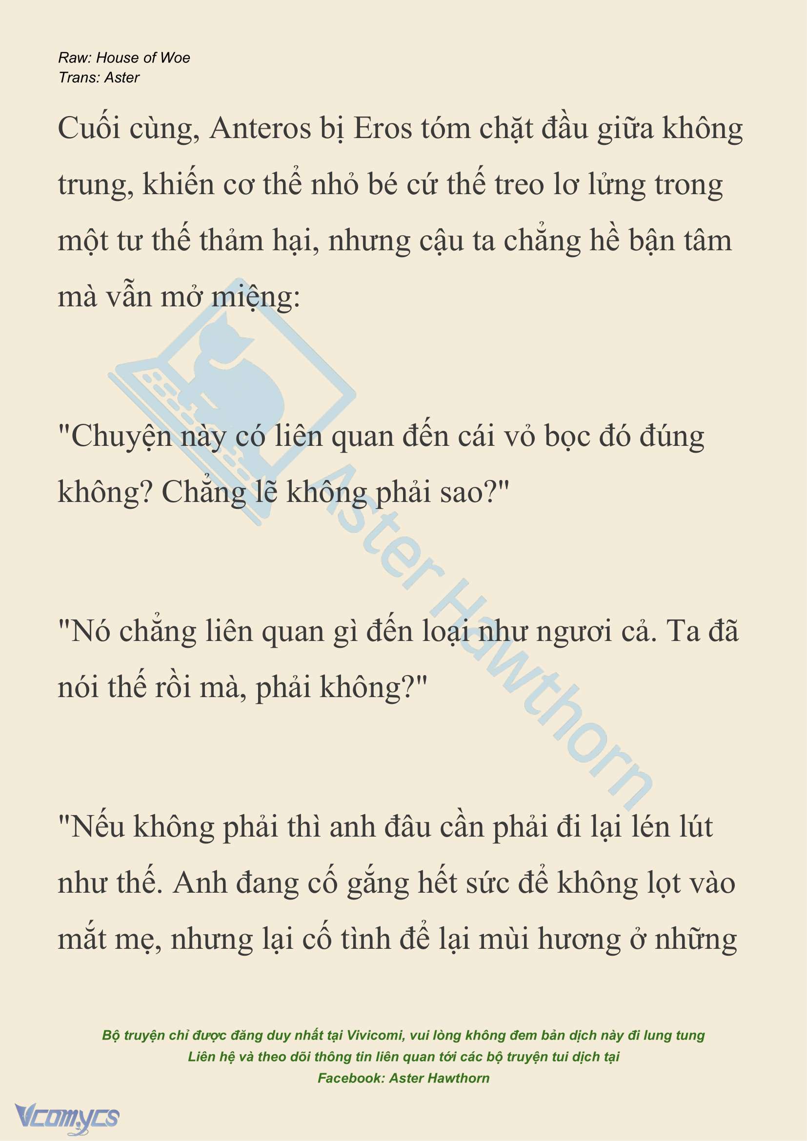 [NOVEL] Dành Cho Các Nữ Thần: Dành cho Psyche Chap 25 - Trang 2