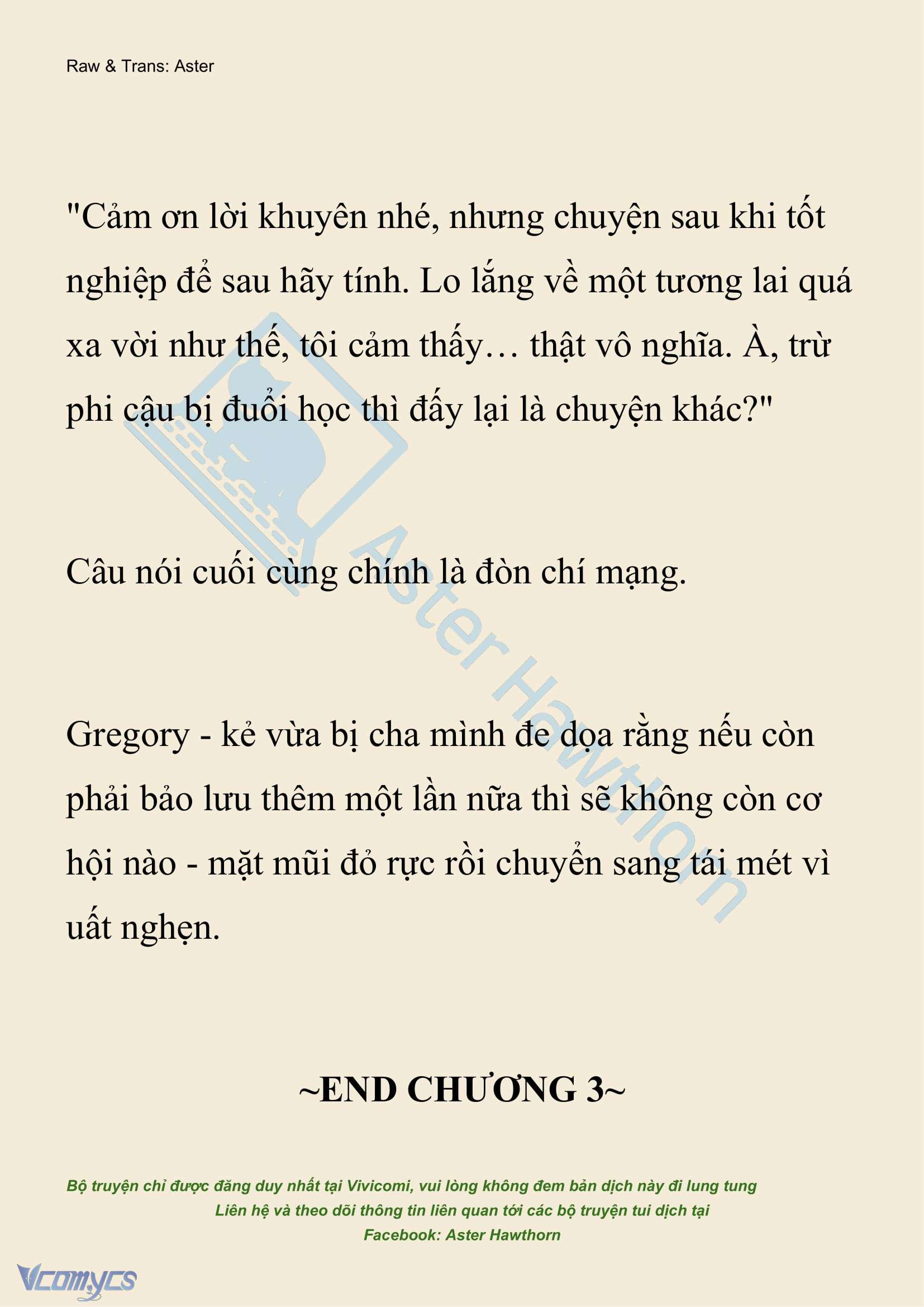 [NOVEL] Hồ Điệp Nuốt Chửng Sương Mù Chap 3 - Trang 2