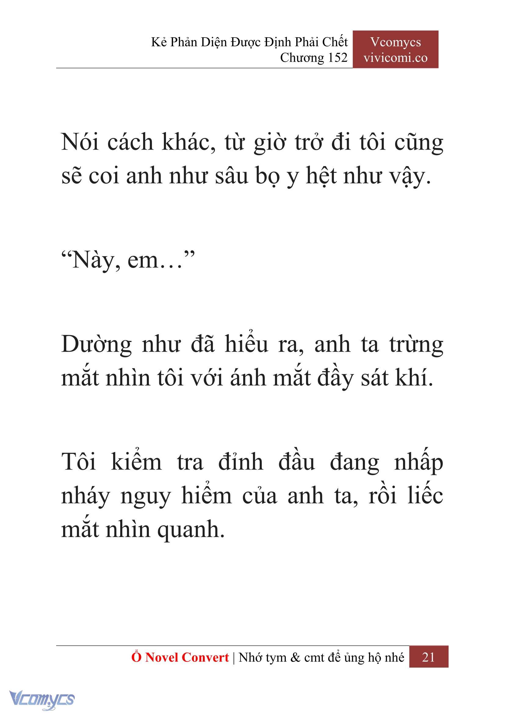 [Novel] Kẻ Phản Diện Được Định Phải Chết Chap 152 - Next Chap 153