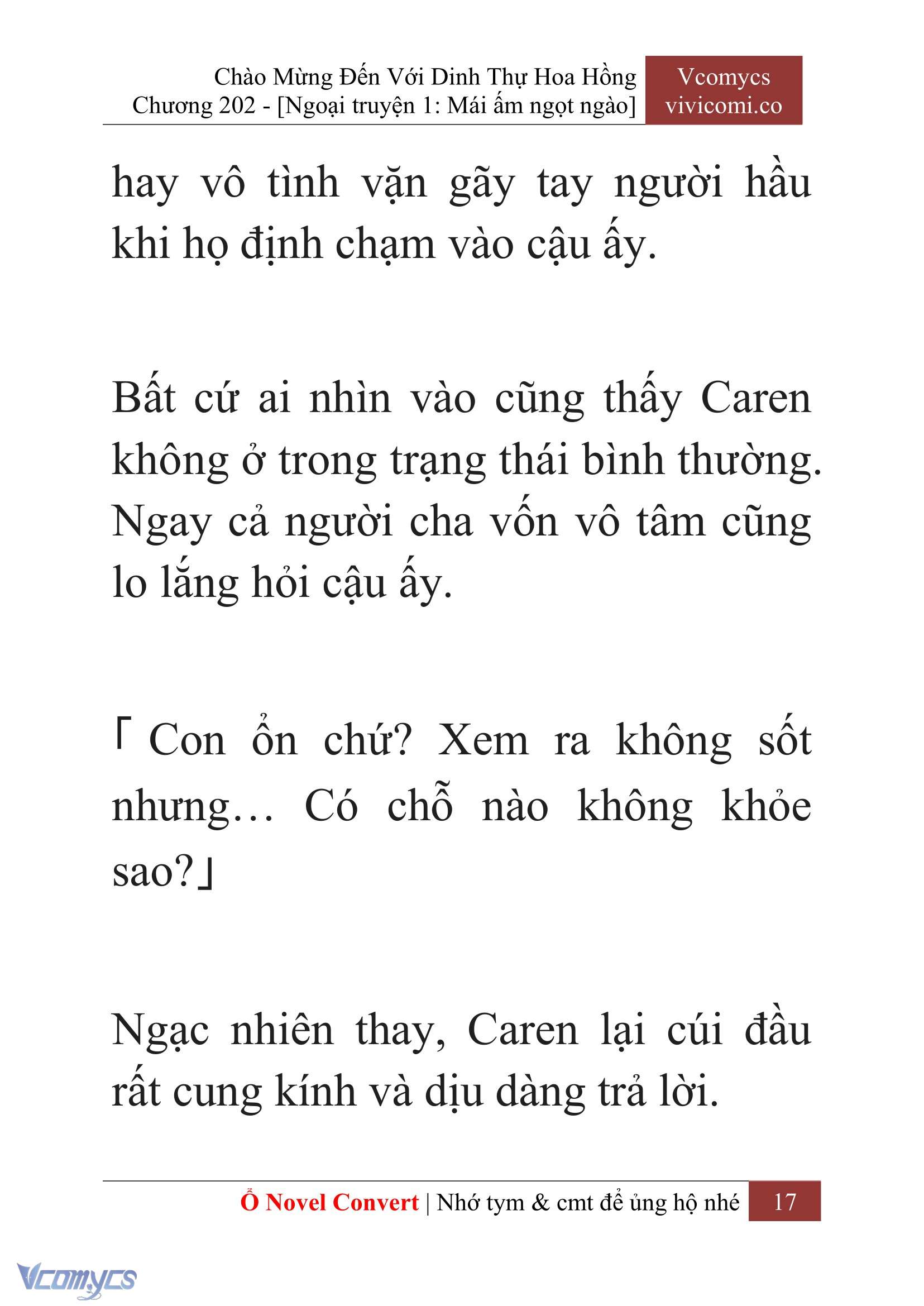 [Novel] Chào Mừng Đến Với Dinh Thự Hoa Hồng Chap 202 - Next Chap 203