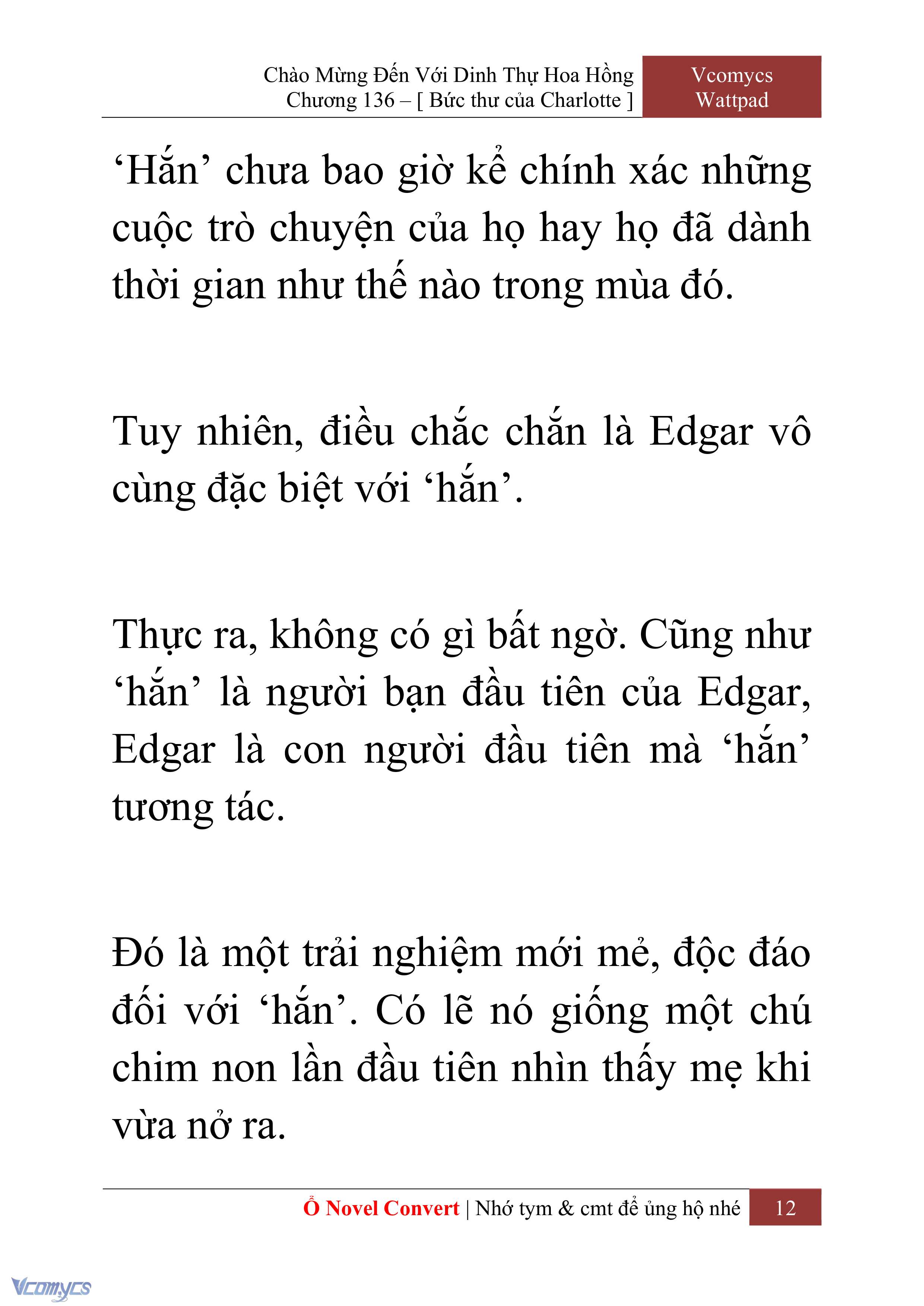 [Novel] Chào Mừng Đến Với Dinh Thự Hoa Hồng Chap 136 - Trang 2