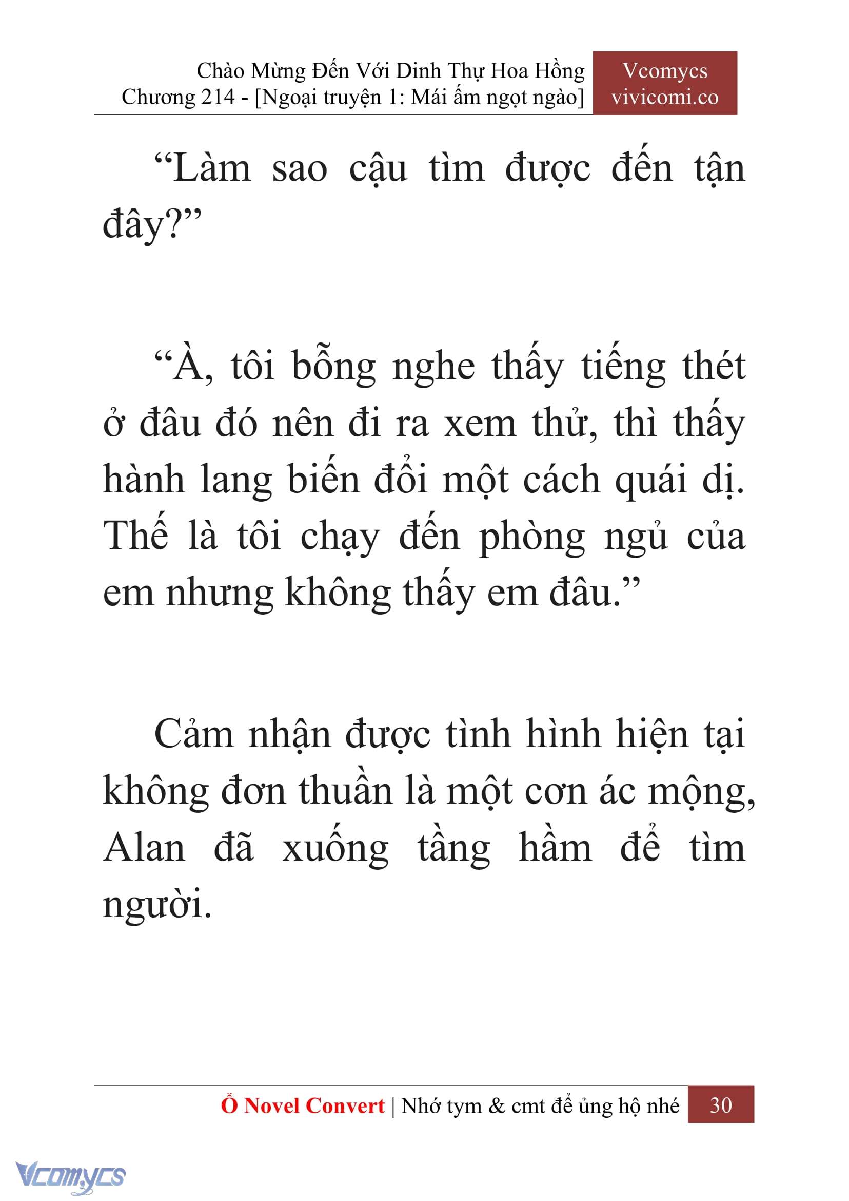 [Novel] Chào Mừng Đến Với Dinh Thự Hoa Hồng Chap 214 - Trang 2