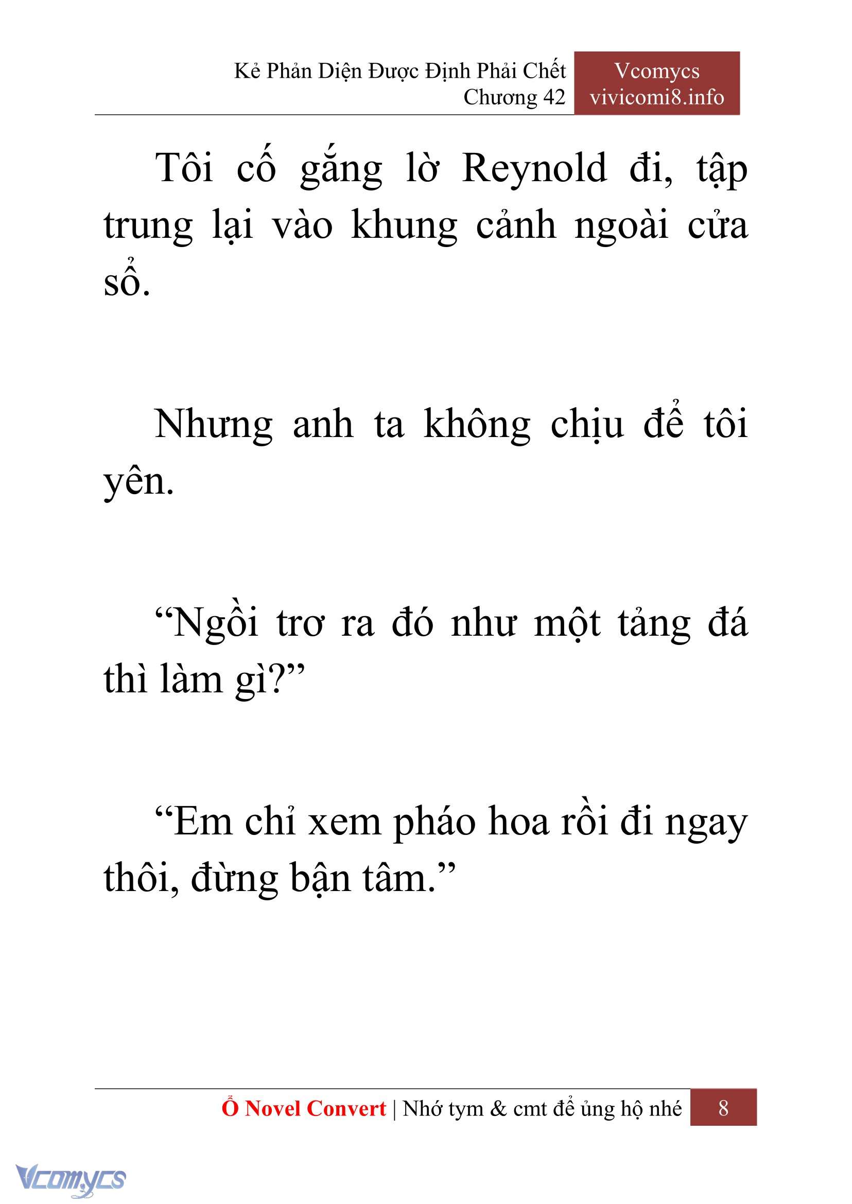[Novel] Kẻ Phản Diện Được Định Phải Chết Chap 42 - Next Chap 43
