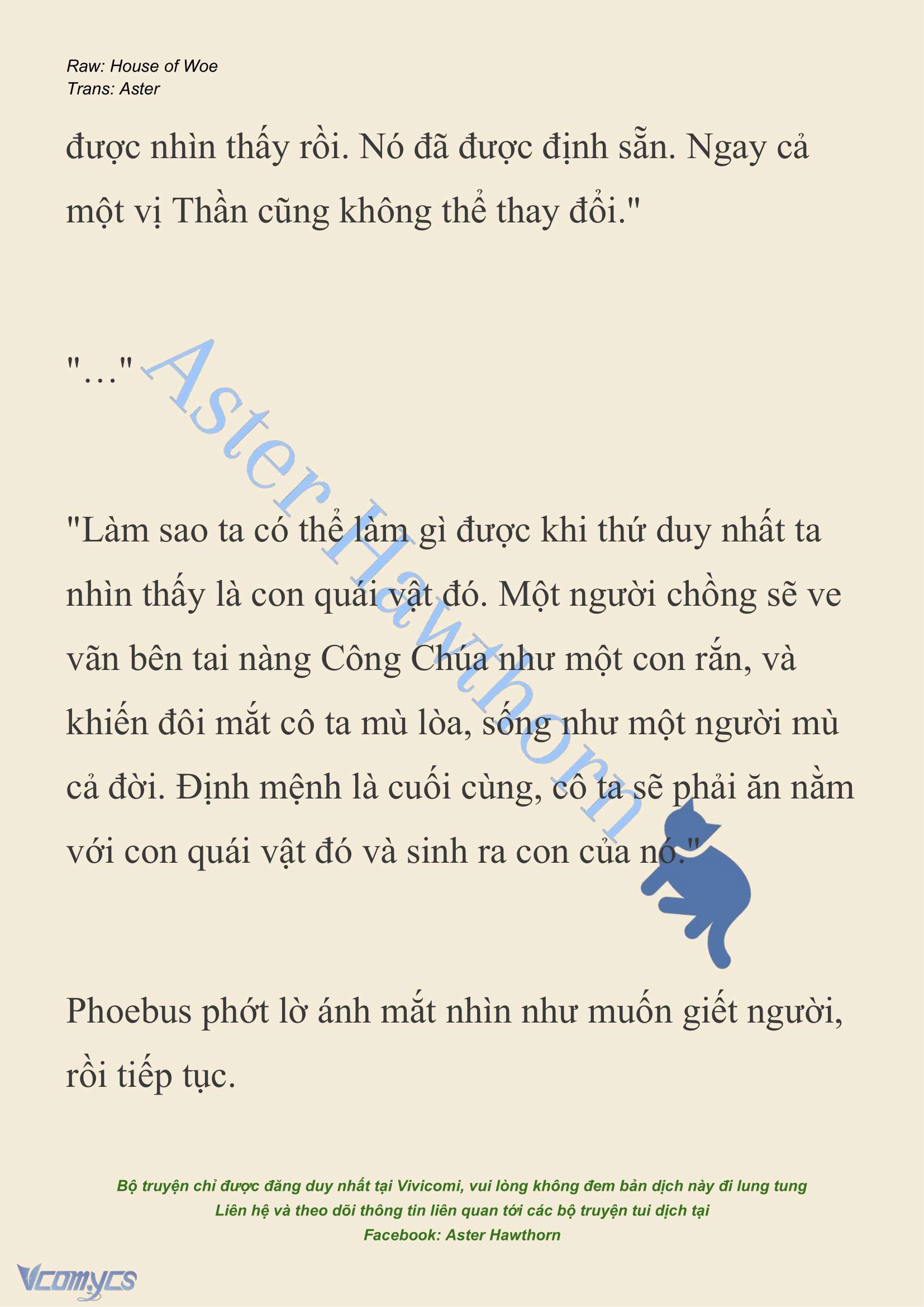 [NOVEL] Dành Cho Các Nữ Thần: Dành cho Psyche Chap 14 - Trang 2