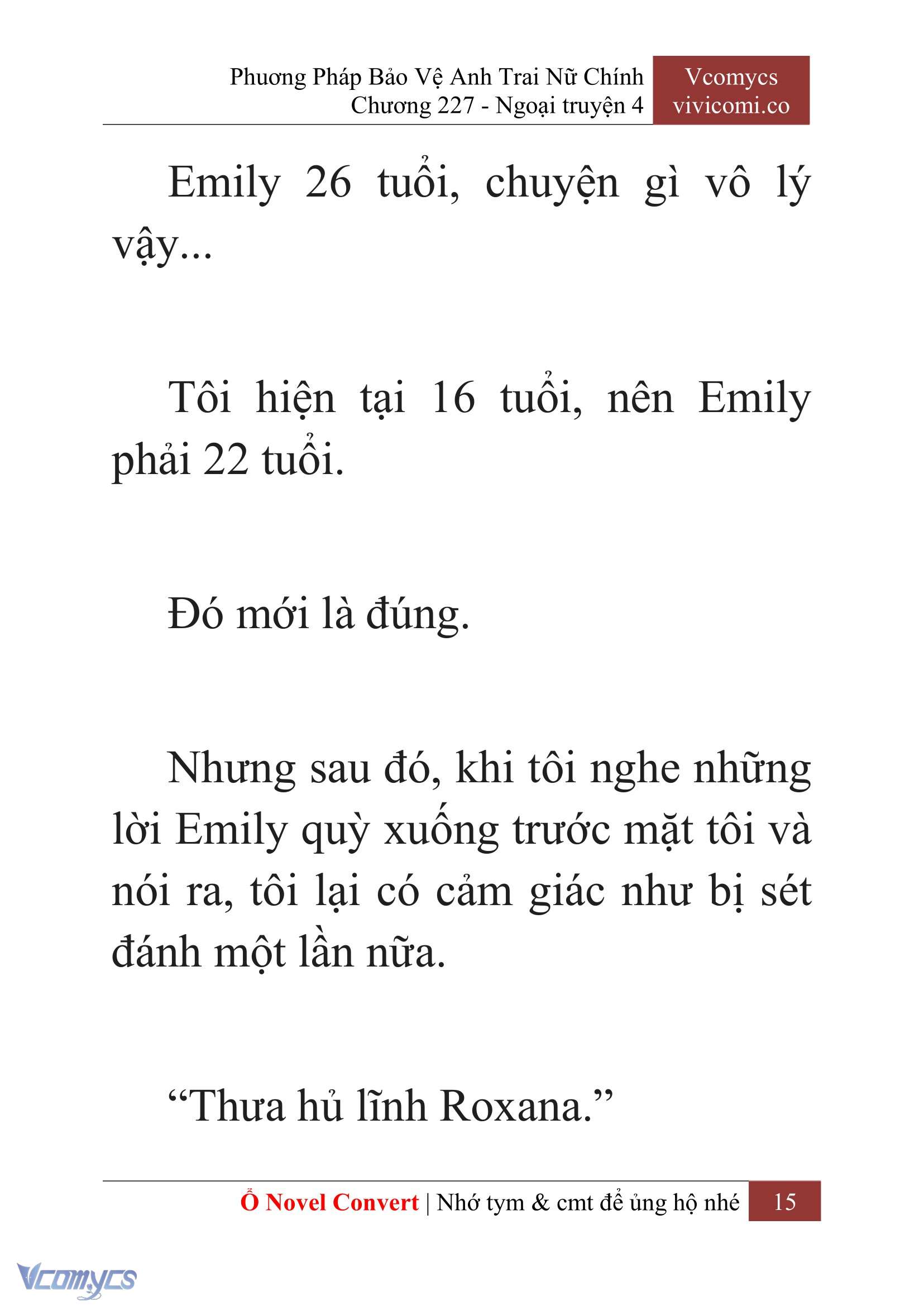 [Novel] Phương Pháp Bảo Vệ Anh Trai Nữ Chính Chap 227 - Trang 2