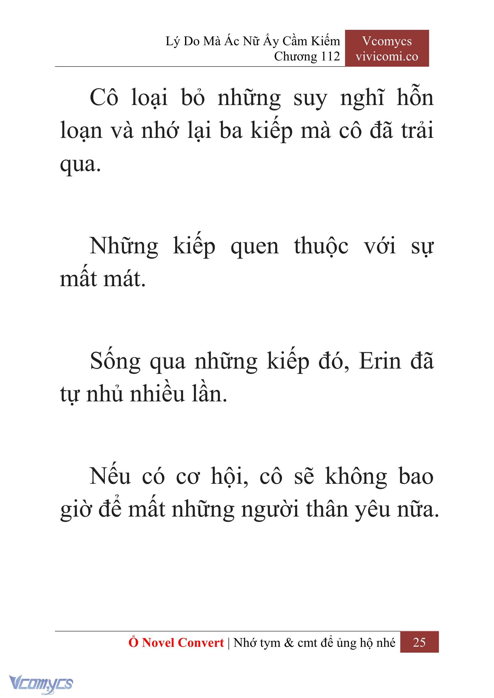 [Novel] Lý Do Mà Ác Nữ Ấy Cầm Kiếm Chap 112 - Trang 2