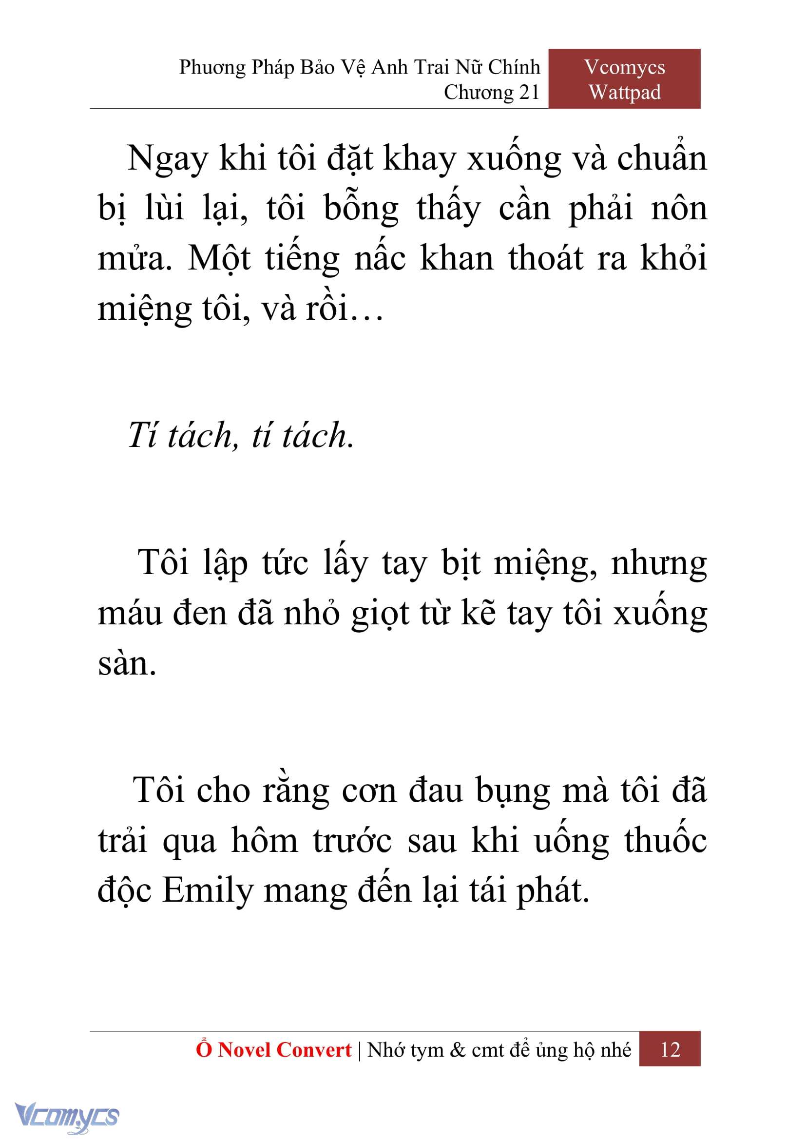 [Novel] Phương Pháp Bảo Vệ Anh Trai Nữ Chính Chap 21 - Trang 2
