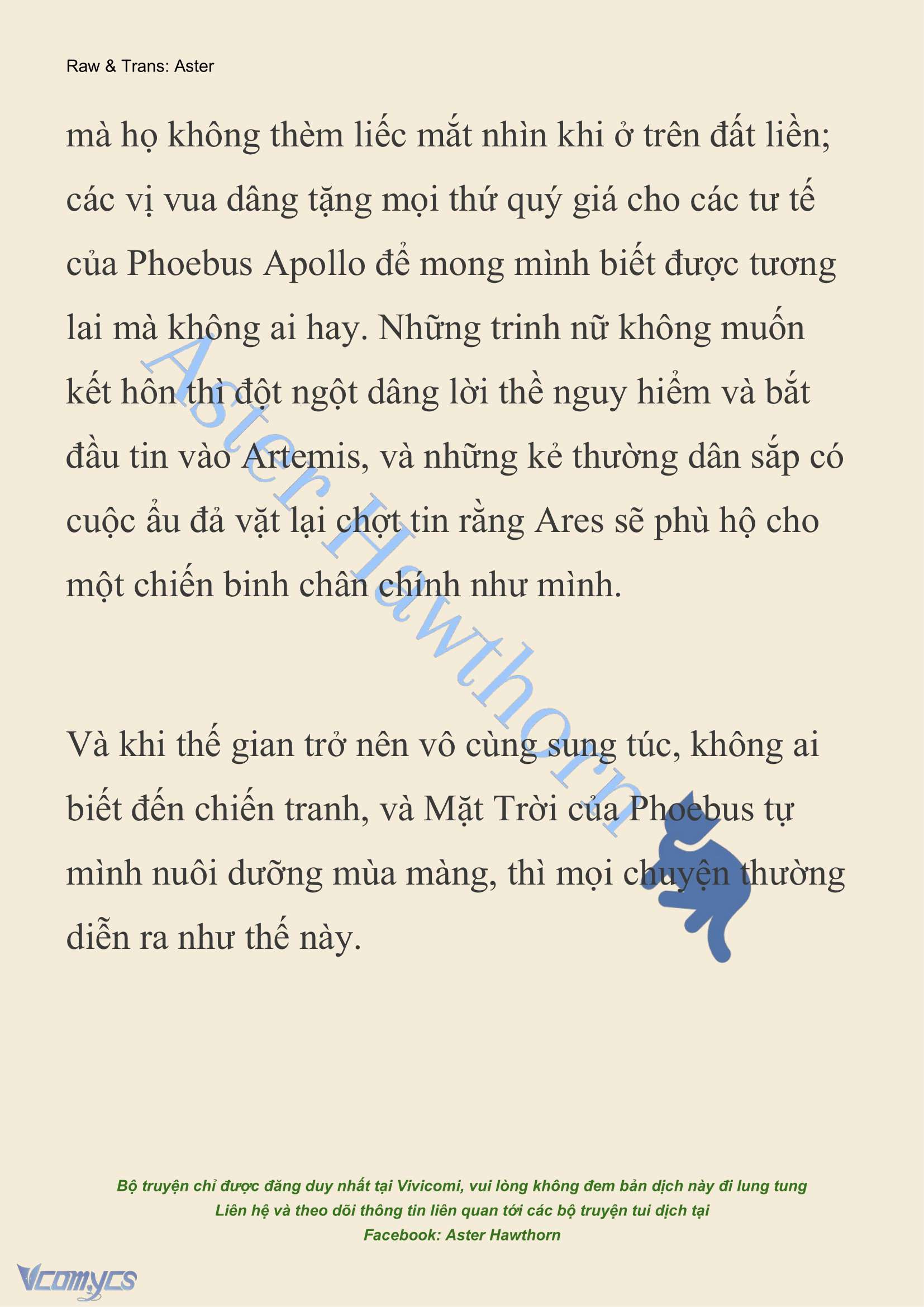 [NOVEL] Dành Cho Các Nữ Thần: Dành cho Psyche Chap 2 - Trang 2