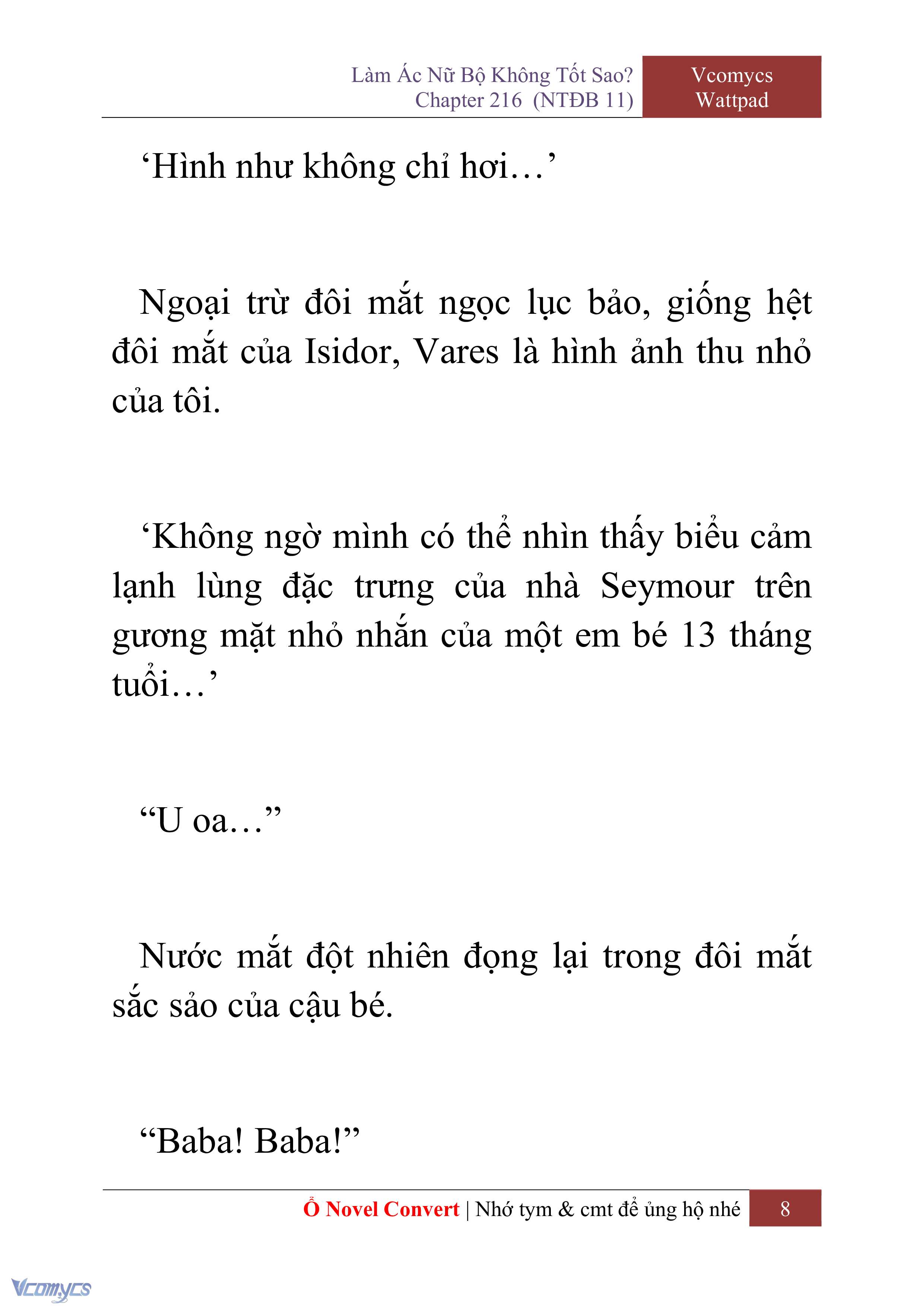 [Novel] Làm Ác Nữ Bộ Không Tốt Sao? Chap 216 - Trang 2