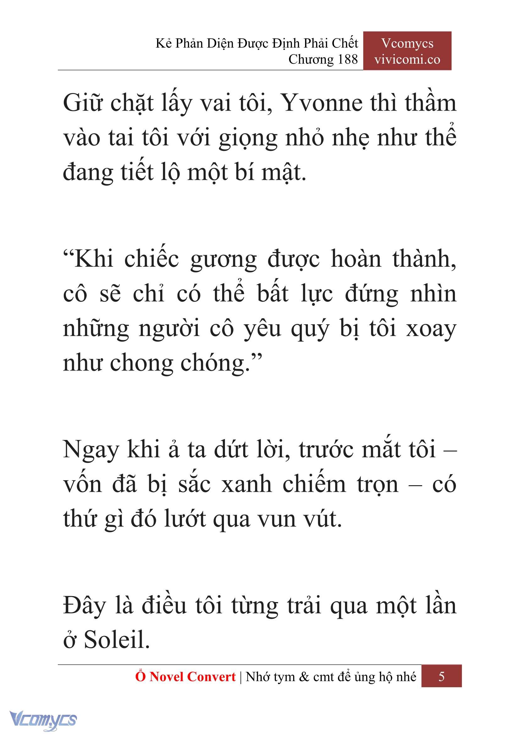 [Novel] Kẻ Phản Diện Được Định Phải Chết Chap 188 - Trang 2