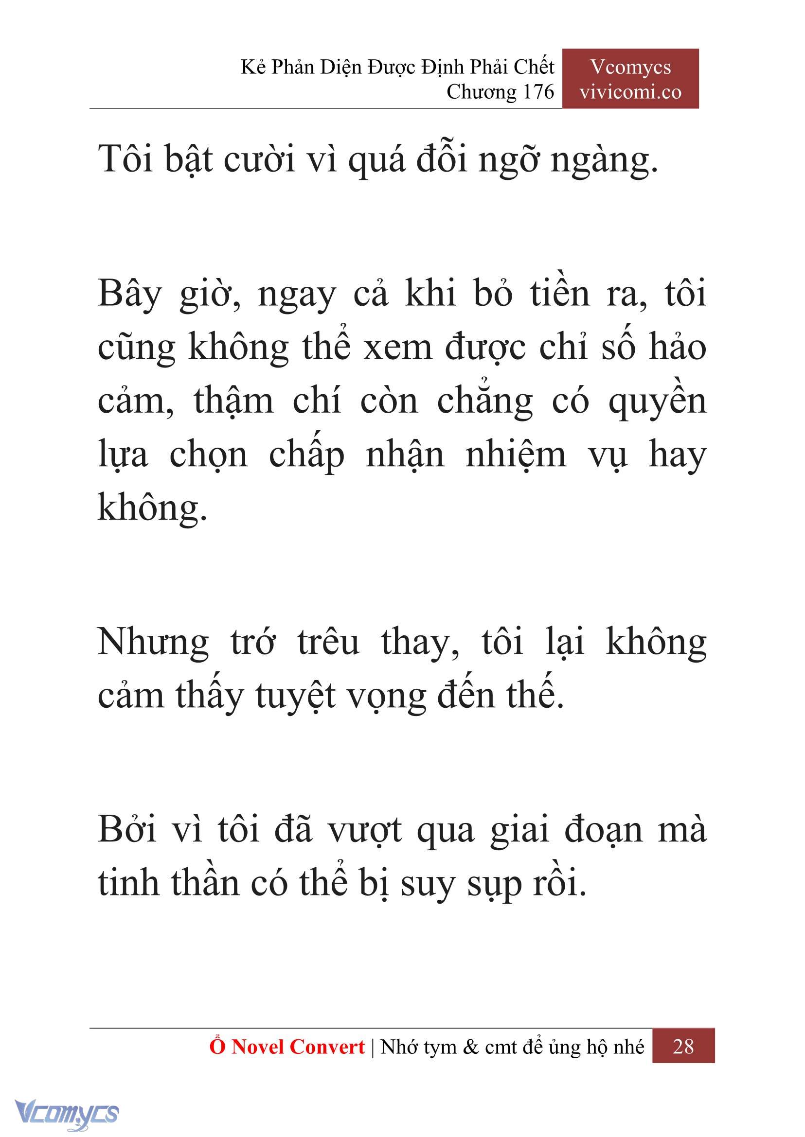 [Novel] Kẻ Phản Diện Được Định Phải Chết Chap 176 - Trang 2