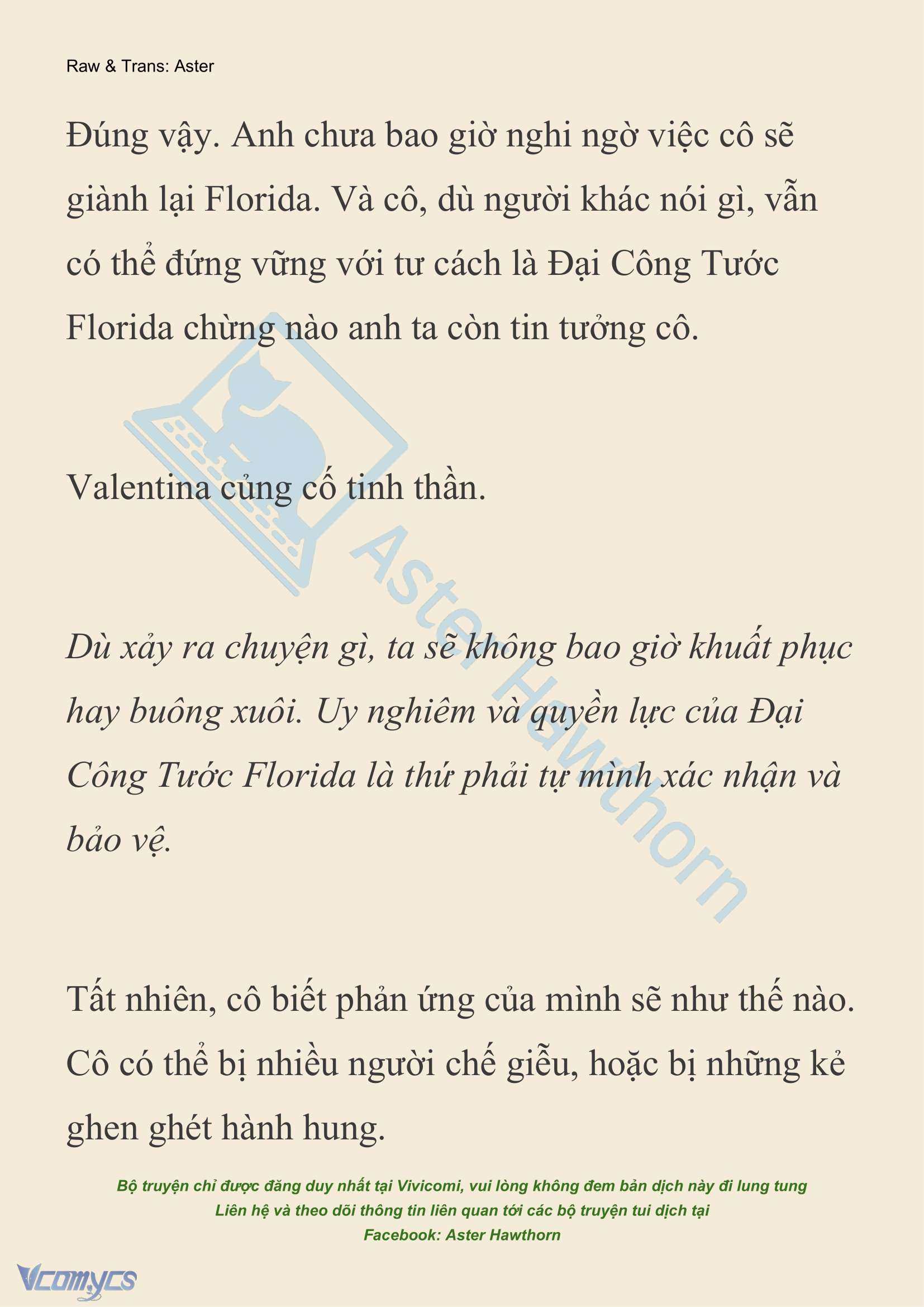 [NOVEL] Thiên Đường Của Valentina Chap 136 - Trang 2