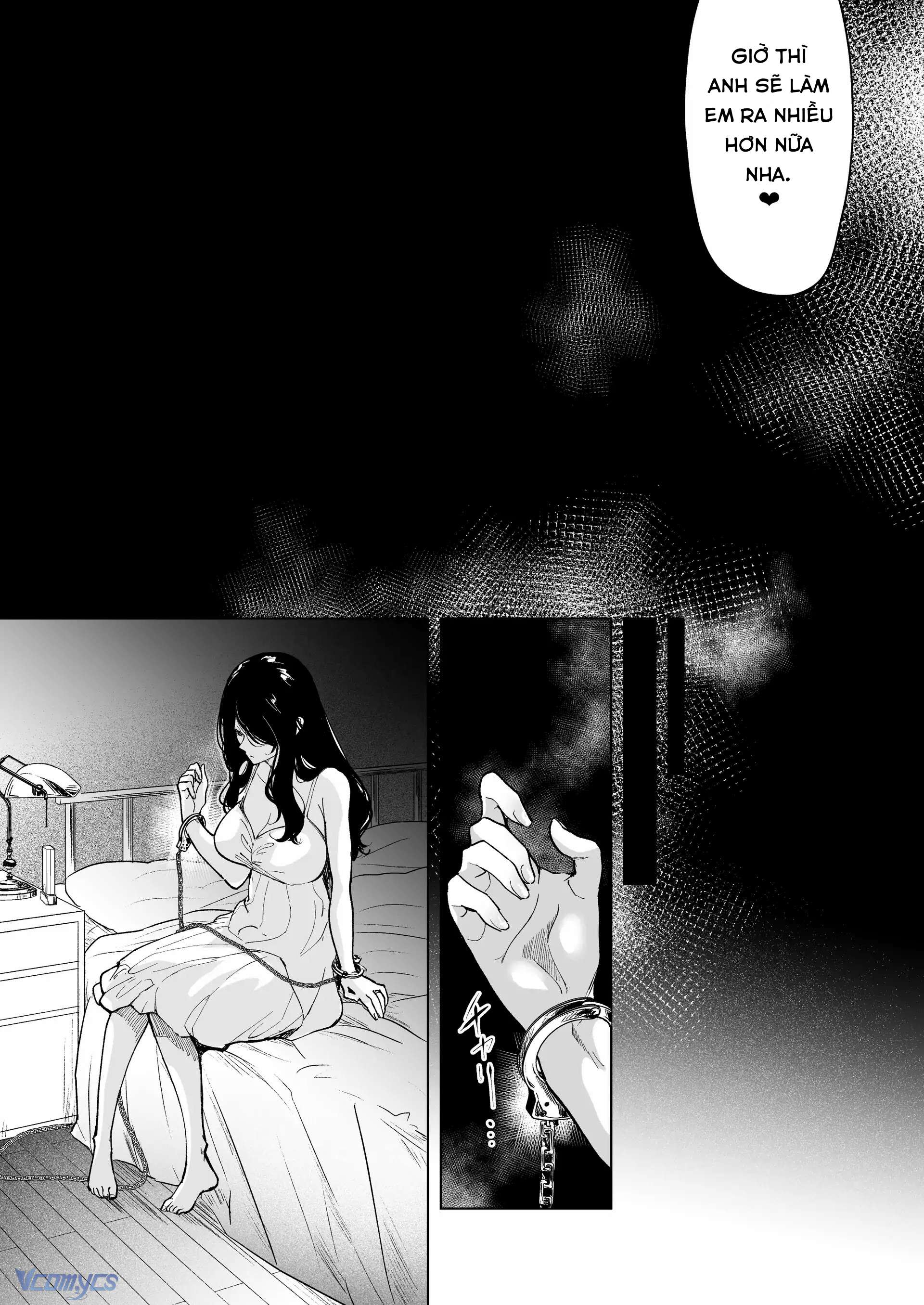 『18+』Anh cảnh sát nhà bên si tình - Cô vợ ngày ngày bị giam giữ và NTR trong lồng sắt Chap 2 - Trang 2