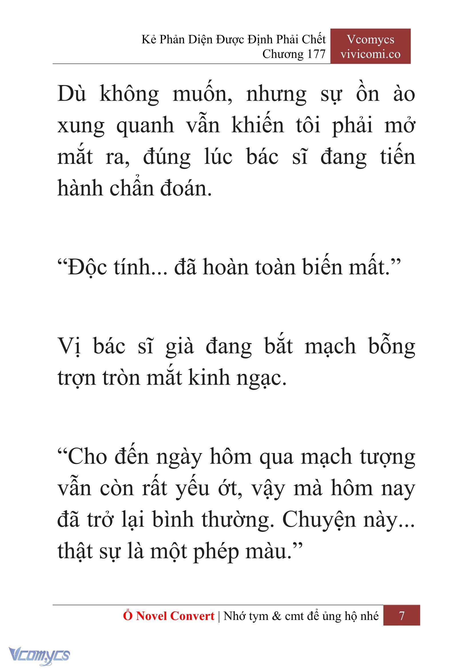 [Novel] Kẻ Phản Diện Được Định Phải Chết Chap 177 - Trang 2
