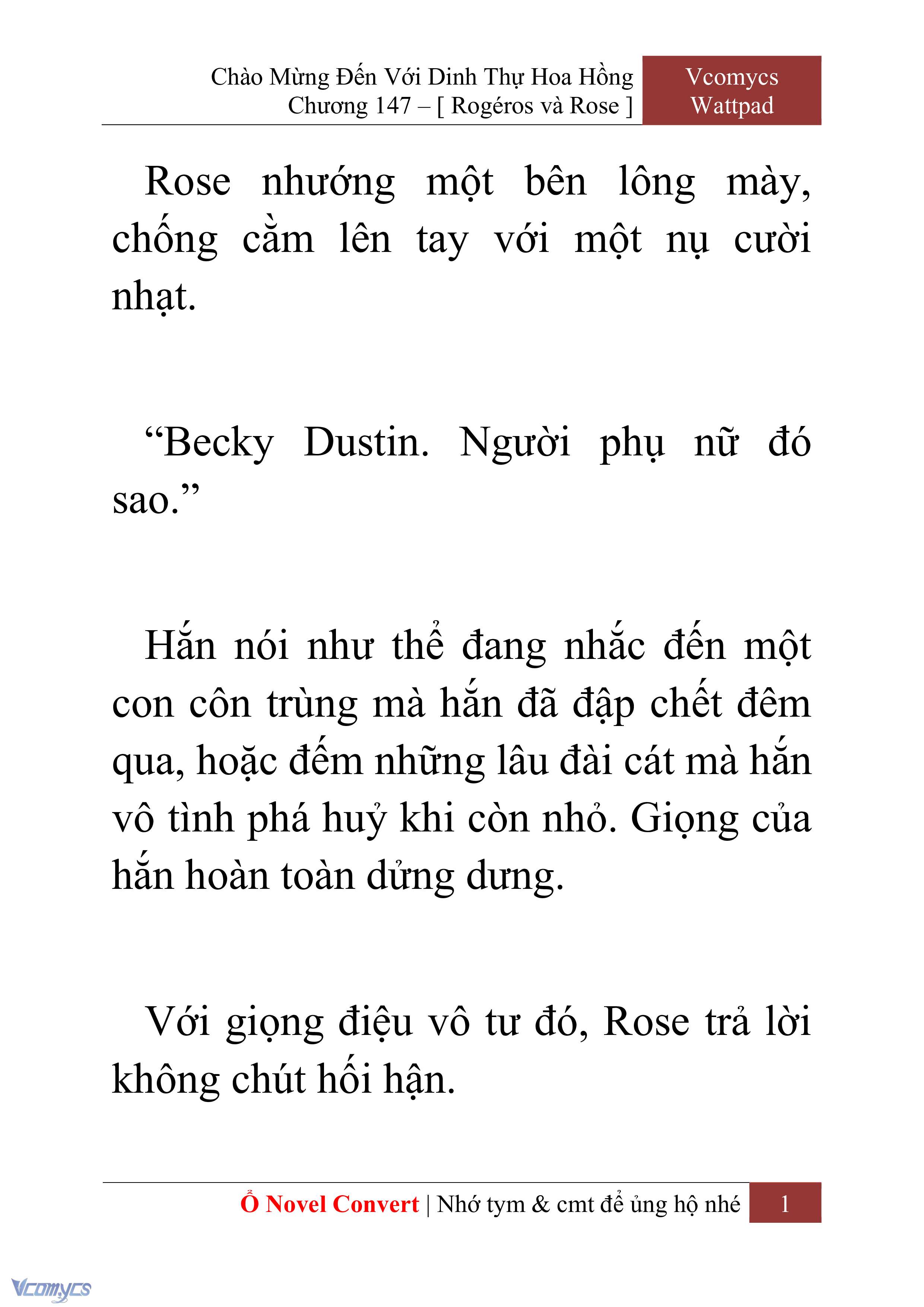 [Novel] Chào Mừng Đến Với Dinh Thự Hoa Hồng Chap 147 - Trang 2