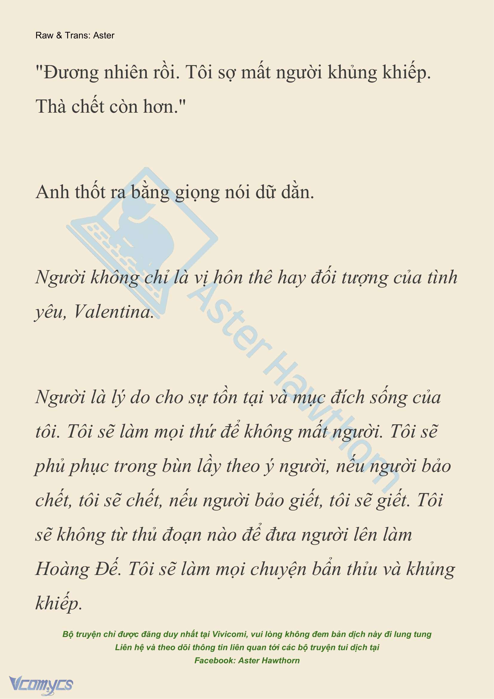 [NOVEL] Thiên Đường Của Valentina Chap 155 - Next Chap 156