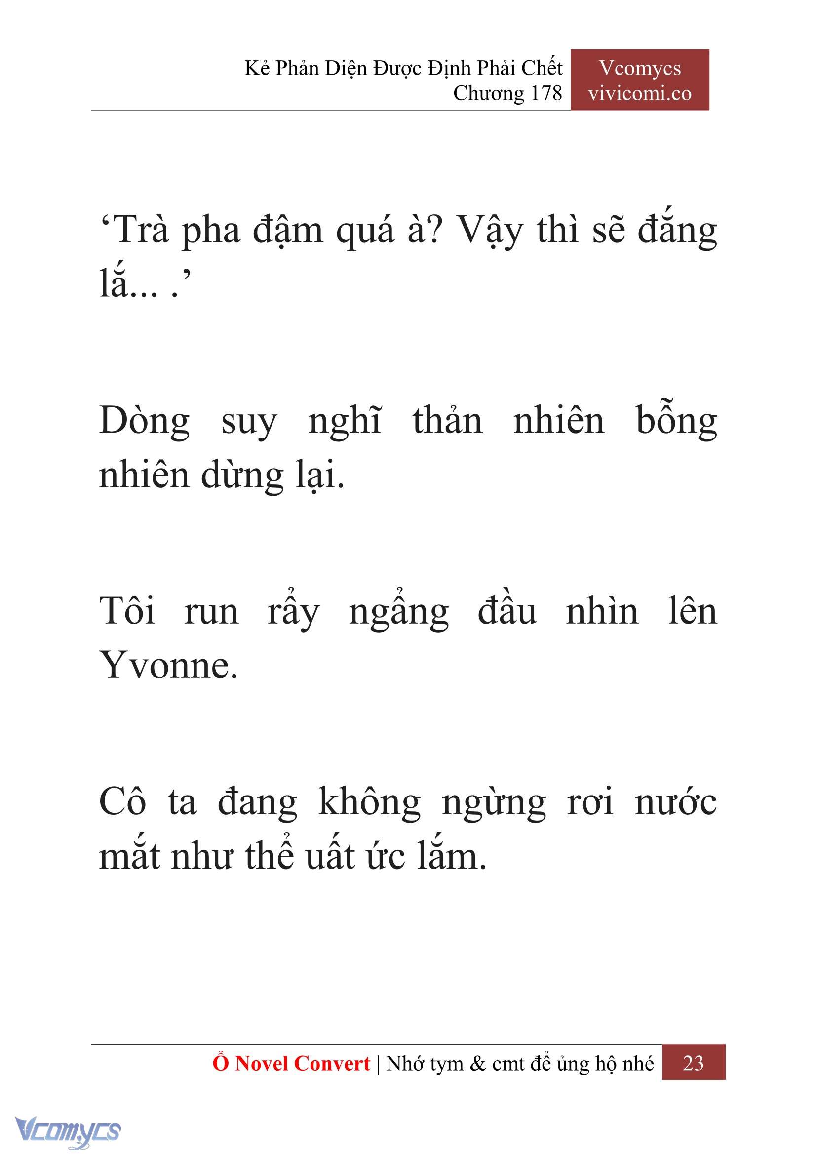 [Novel] Kẻ Phản Diện Được Định Phải Chết Chap 178 - Trang 2