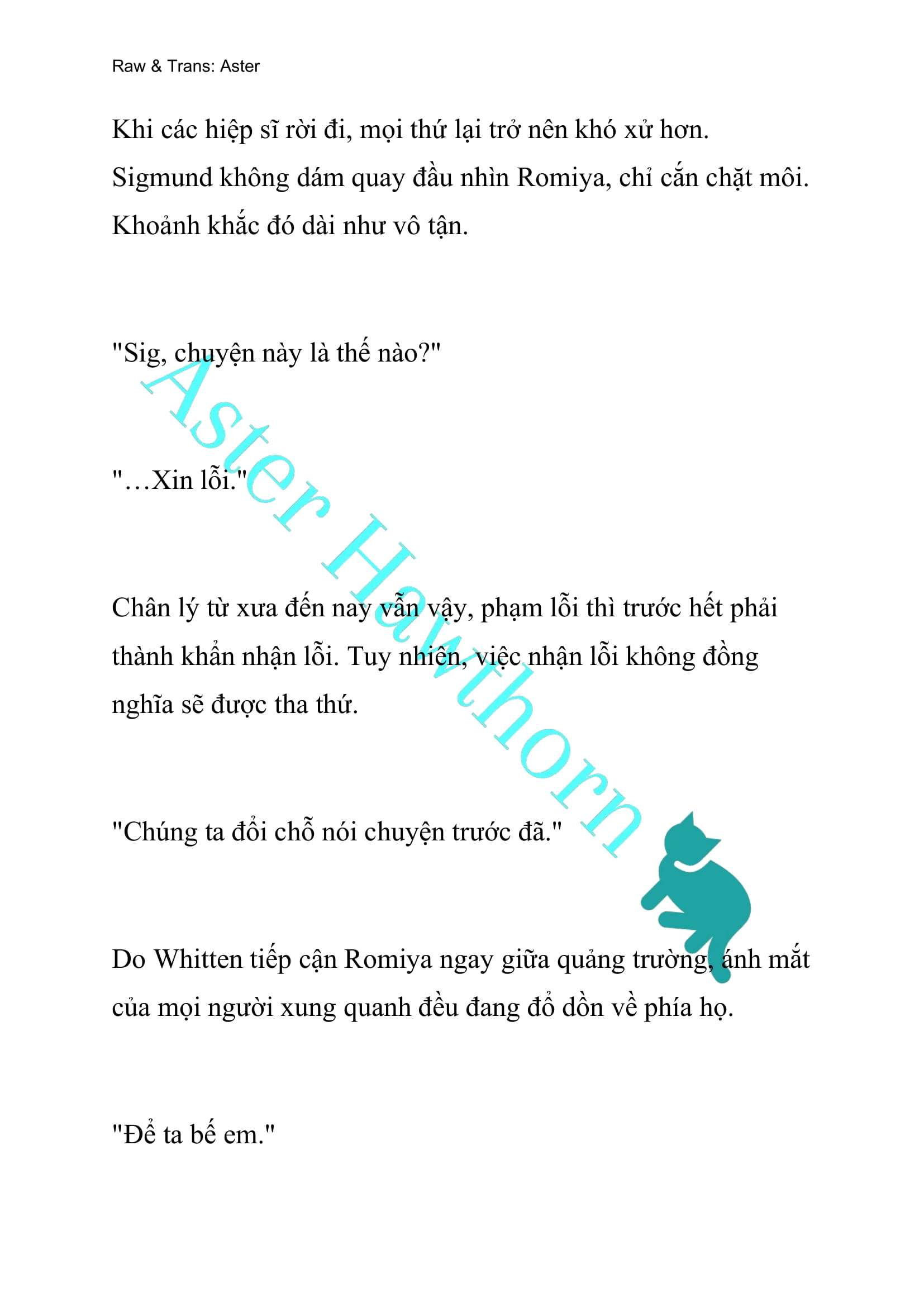 [NOVEL] Ngoại Truyện Cách Để Em Bảo Vệ Anh Chap 107 - Trang 2