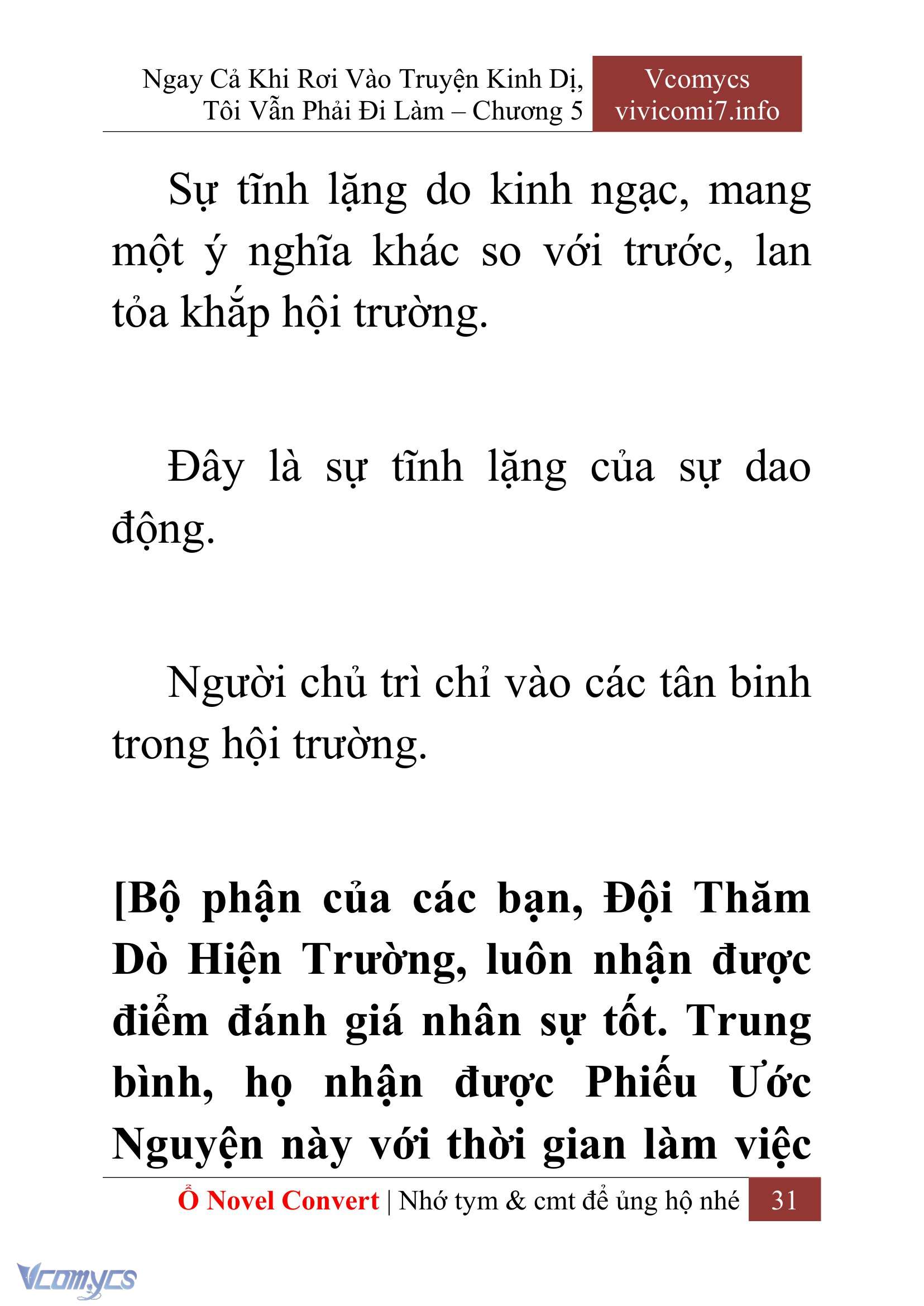 [Novel] Ngay Cả Khi Rơi Vào Truyện Kinh Dị, Tôi Vẫn Phải Đi Làm Chap 5 - Trang 2
