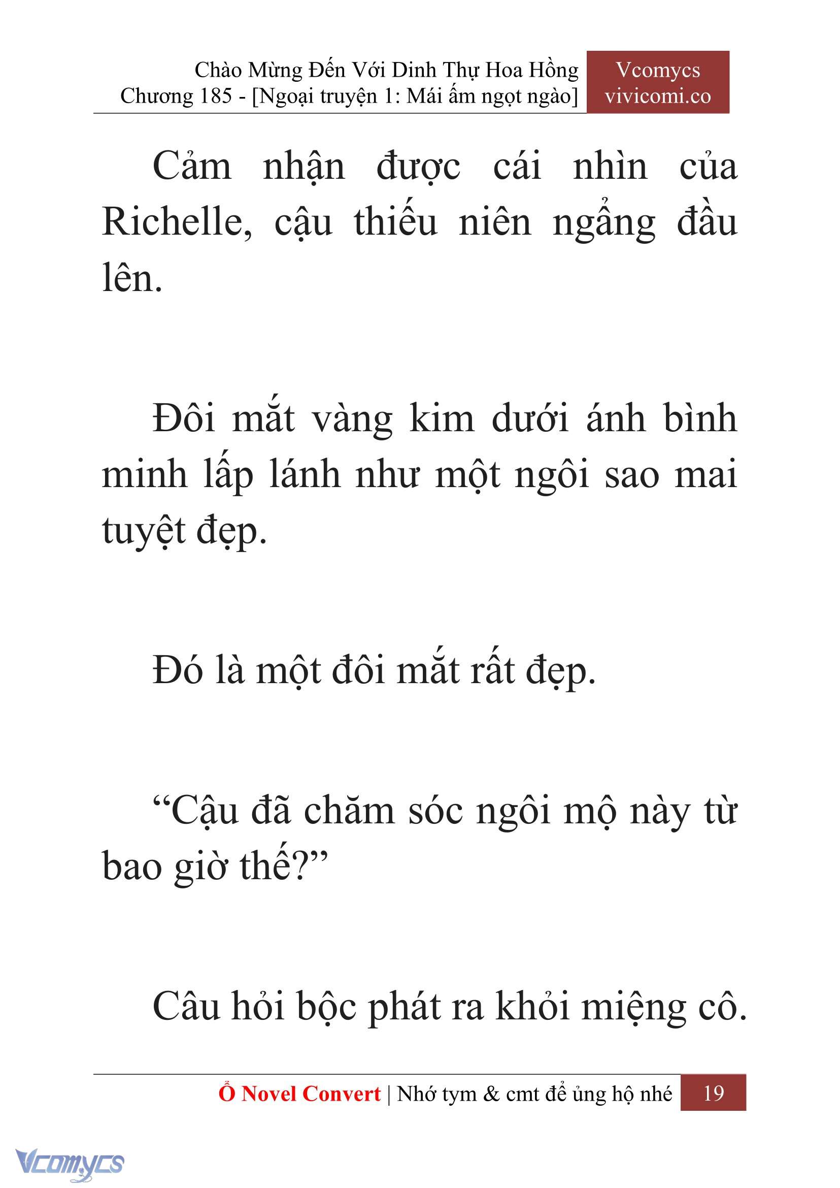 [Novel] Chào Mừng Đến Với Dinh Thự Hoa Hồng Chap 185 - Trang 2