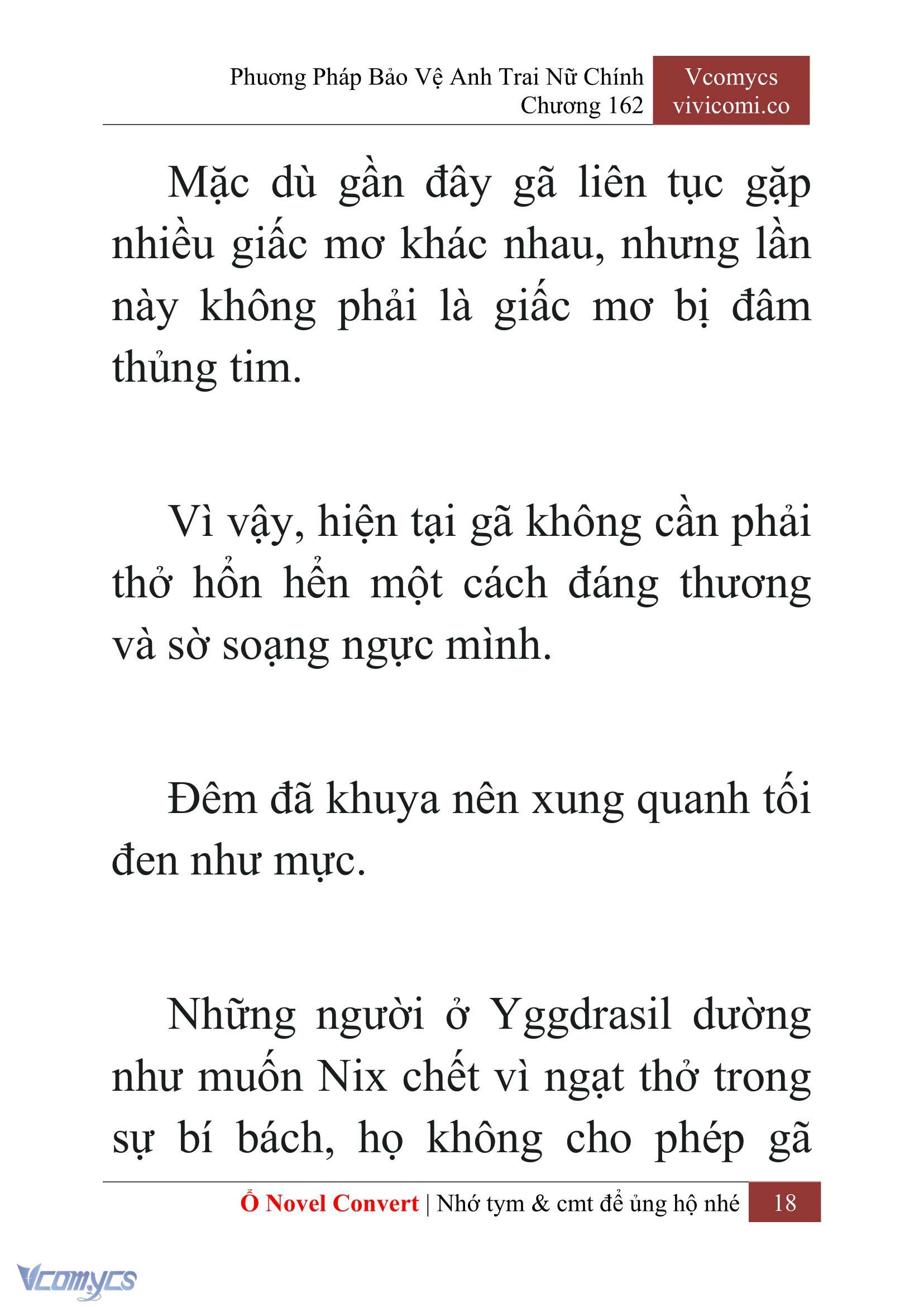 [Novel] Phương Pháp Bảo Vệ Anh Trai Nữ Chính Chap 162 - Trang 2