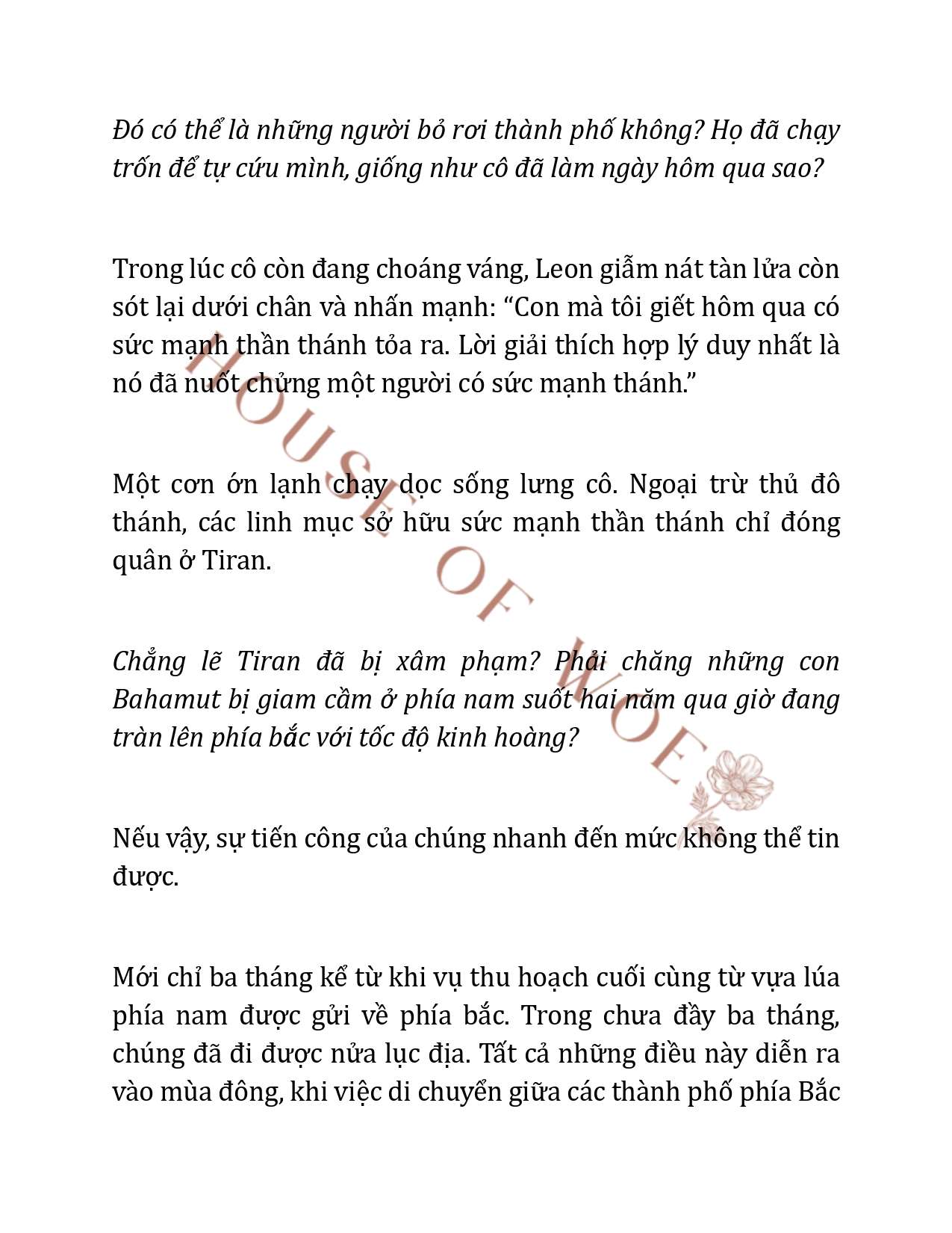 [NOVEL] QUÝ CÔ QUÁI VẬT VÀ HIỆP SĨ THÁNH Chap 13 - Trang 2