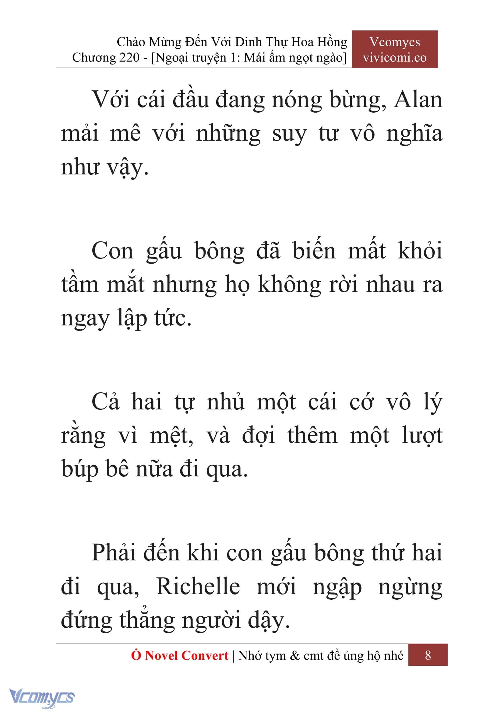 [Novel] Chào Mừng Đến Với Dinh Thự Hoa Hồng Chap 220 - Trang 2