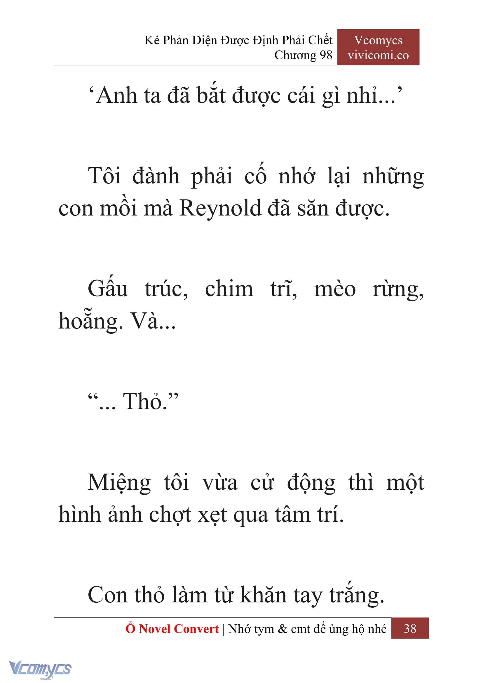 [Novel] Kẻ Phản Diện Được Định Phải Chết Chap 98 - Next Chap 99