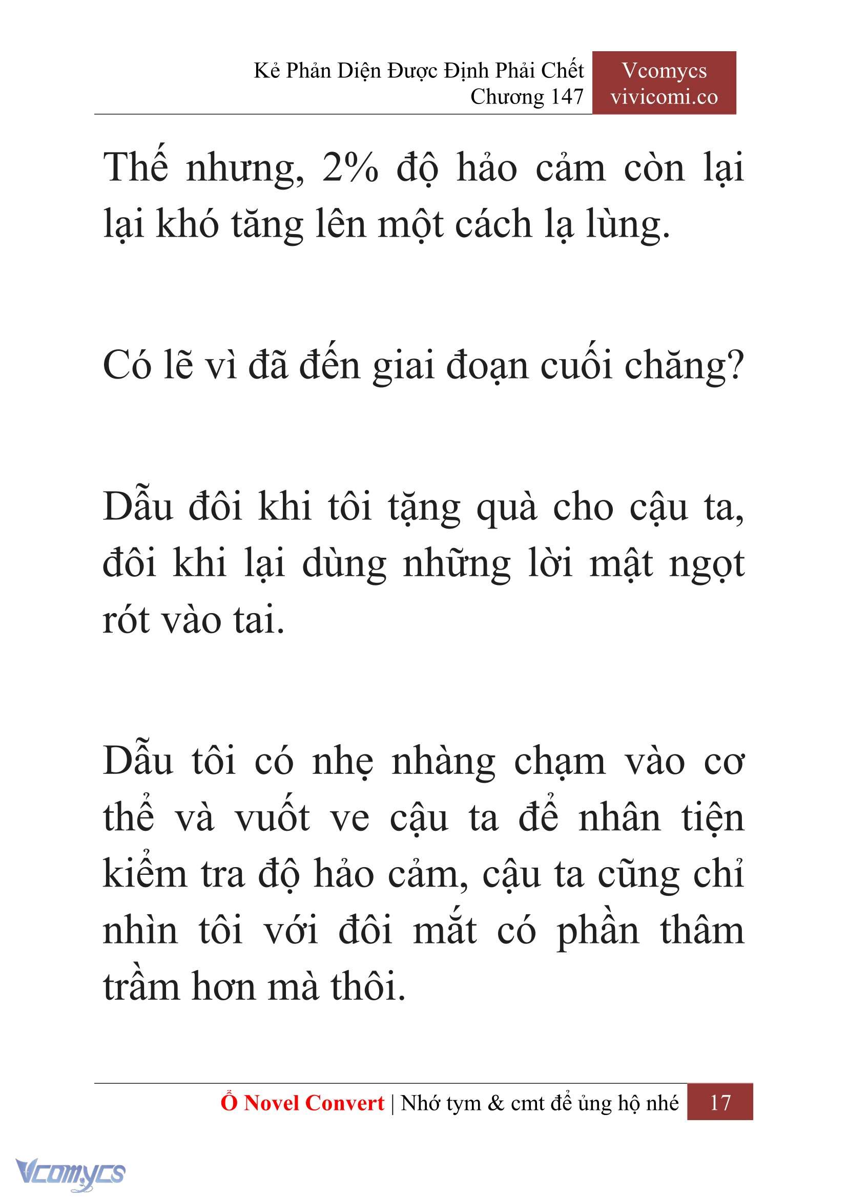 [Novel] Kẻ Phản Diện Được Định Phải Chết Chap 147 - Trang 2