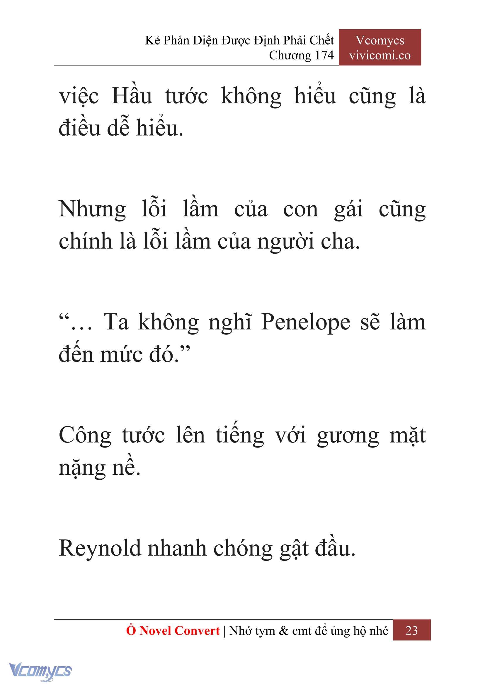 [Novel] Kẻ Phản Diện Được Định Phải Chết Chap 174 - Trang 2