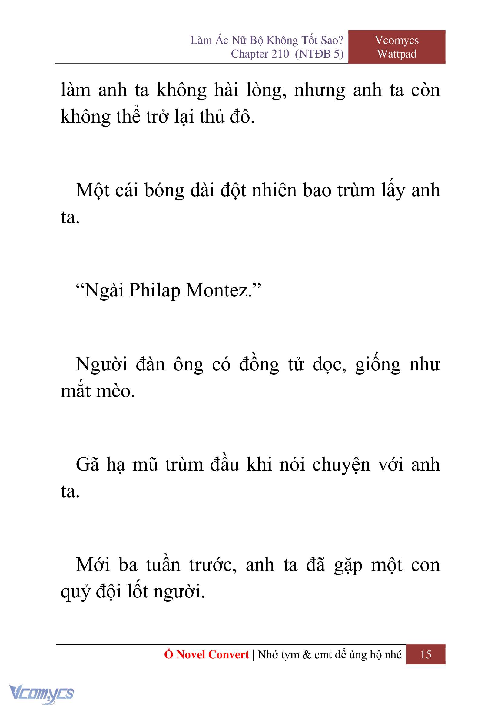[Novel] Làm Ác Nữ Bộ Không Tốt Sao? Chap 210 - Trang 2