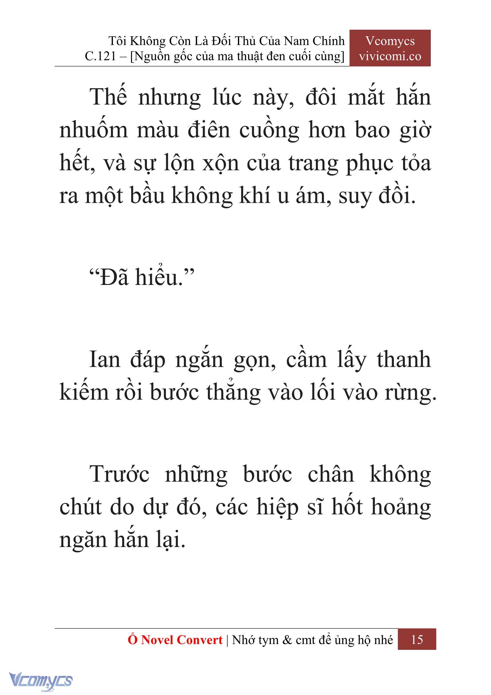 [Novel] Tôi Không Còn Là Đối Thủ Của Nam Chính Chap 121 - Trang 2