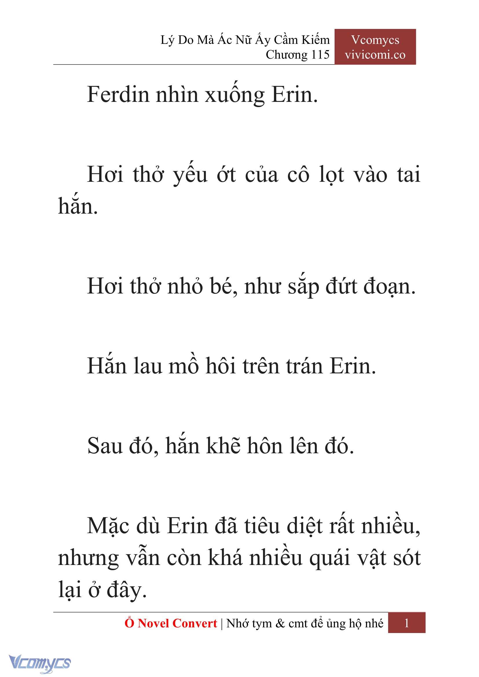 [Novel] Lý Do Mà Ác Nữ Ấy Cầm Kiếm Chap 115 - Trang 2