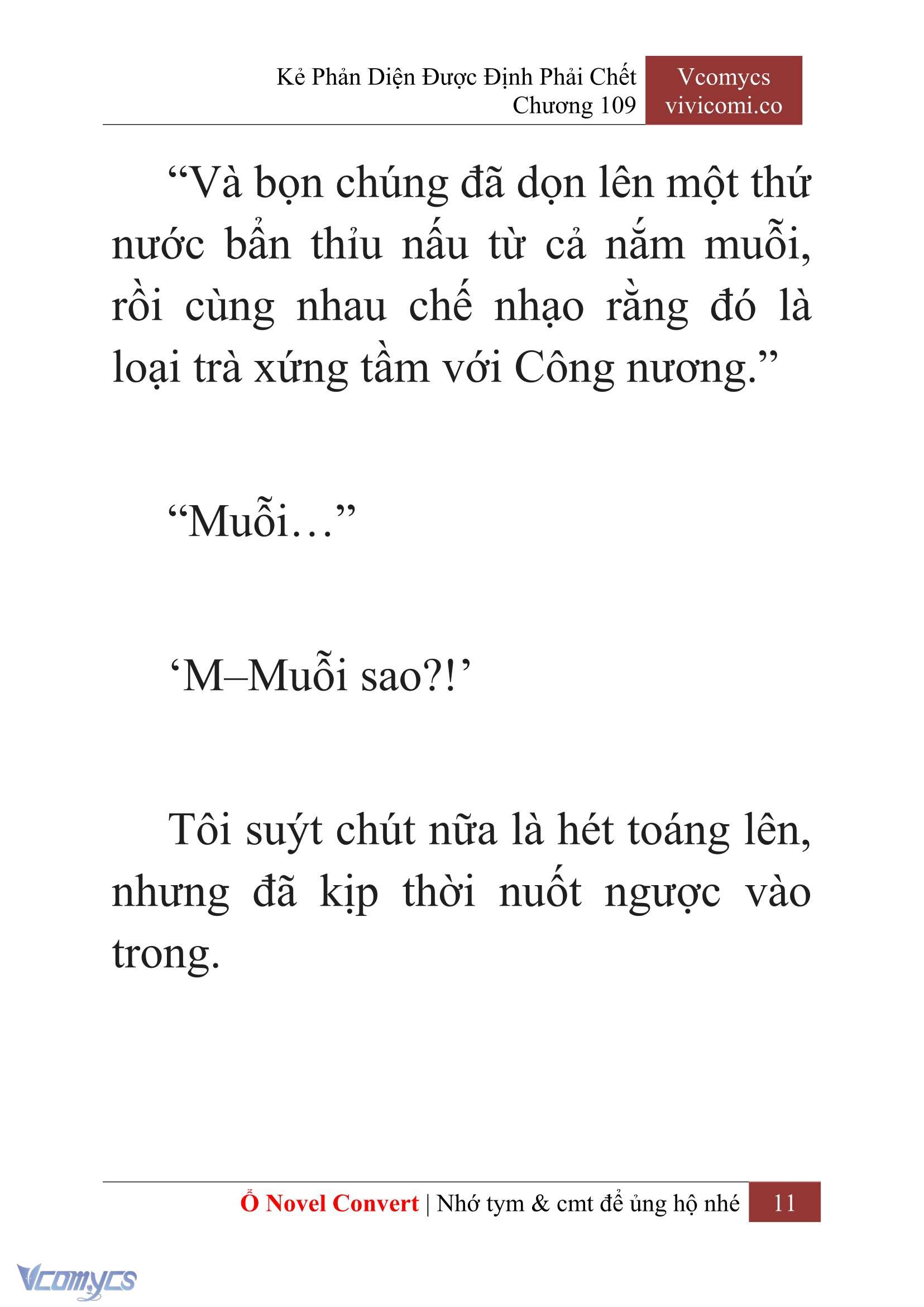 [Novel] Kẻ Phản Diện Được Định Phải Chết Chap 109 - Trang 2